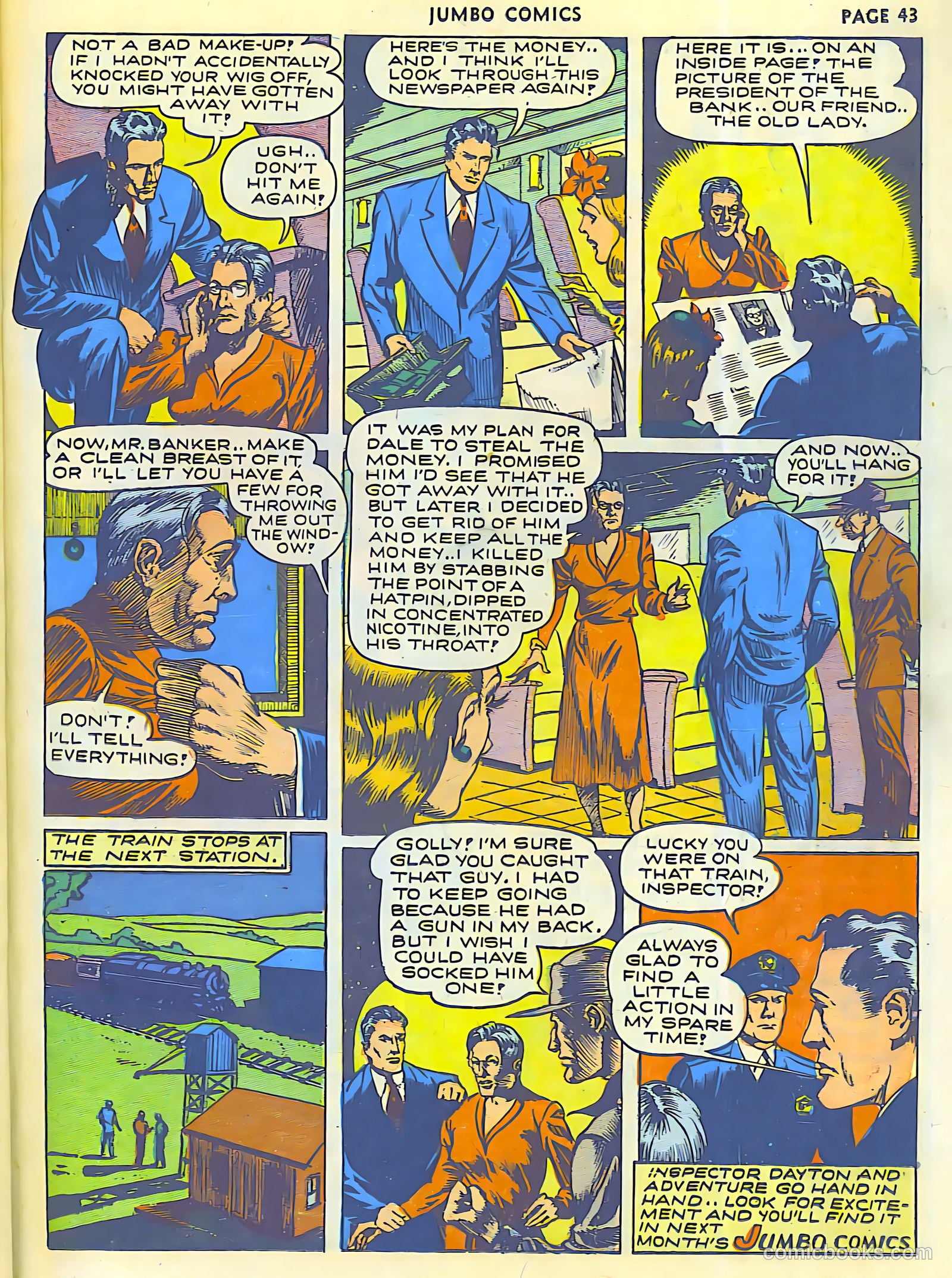 Jumbo Comics #42 (1942, Real Adventures Pub. Co., Inc.) — page 45 of 68