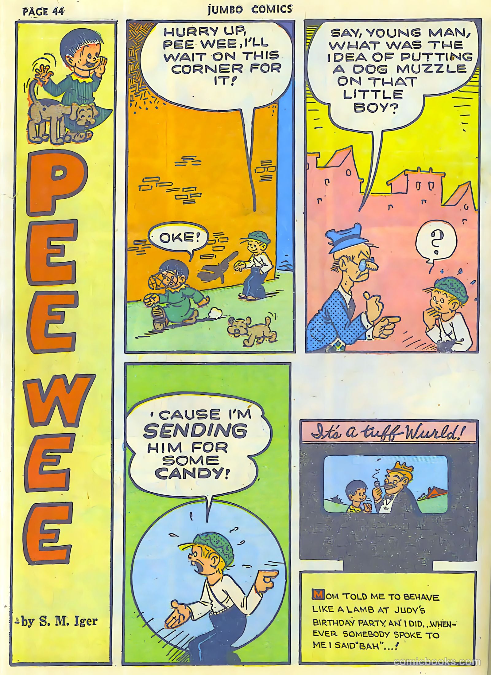Jumbo Comics #42 (1942, Real Adventures Pub. Co., Inc.) — page 46 of 68