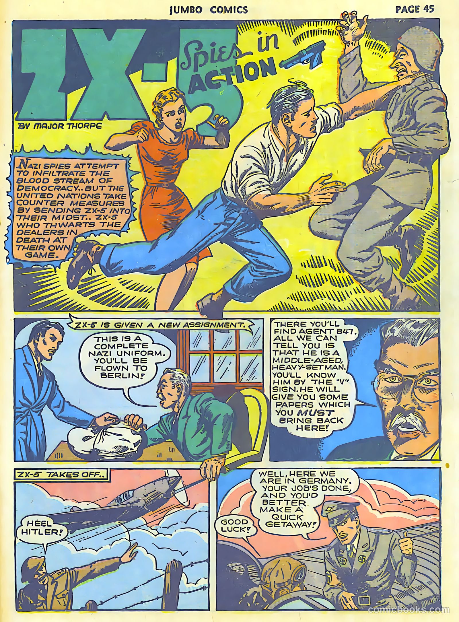Jumbo Comics #42 (1942, Real Adventures Pub. Co., Inc.) — page 47 of 68