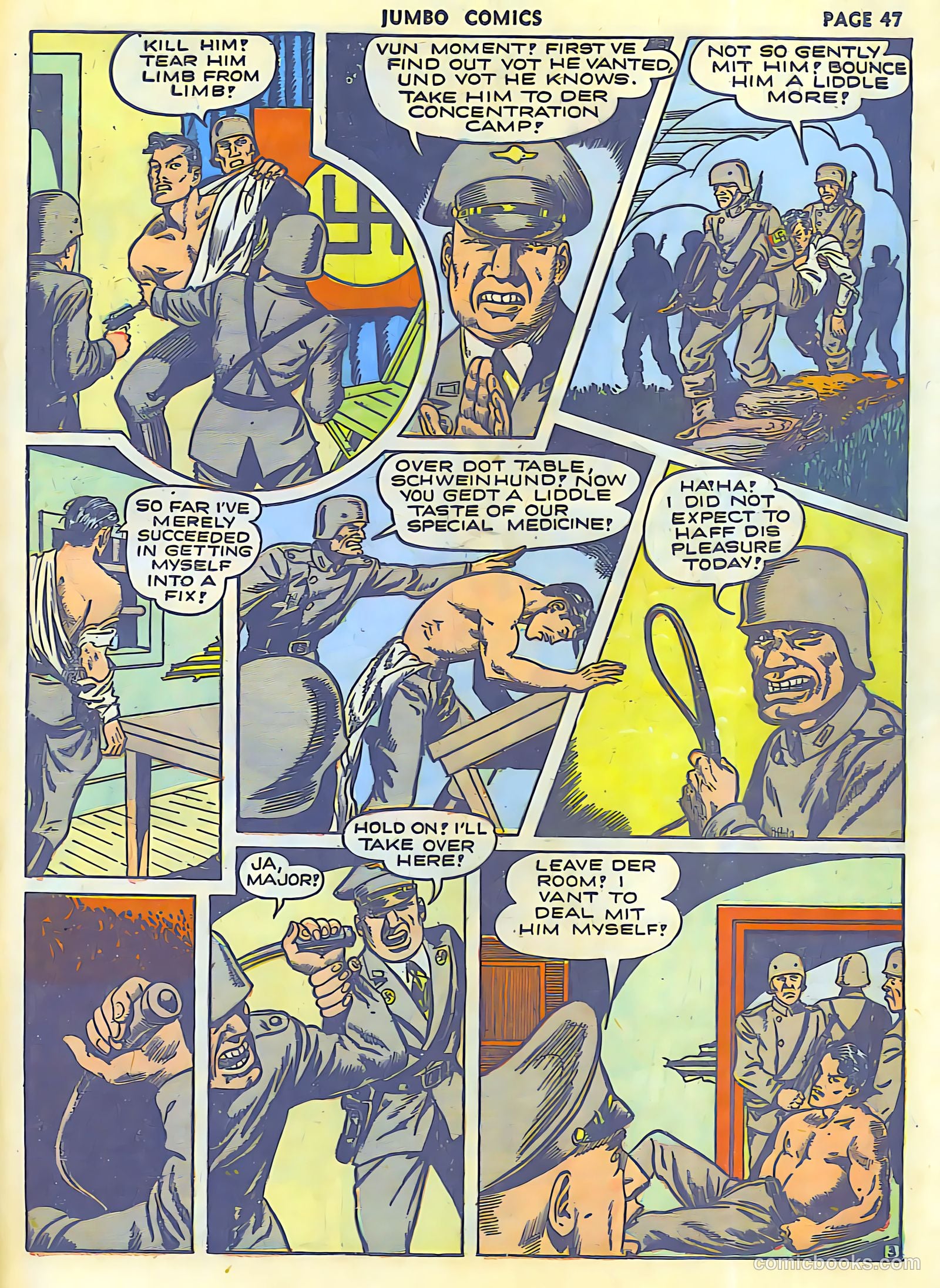 Jumbo Comics #42 (1942, Real Adventures Pub. Co., Inc.) — page 49 of 68
