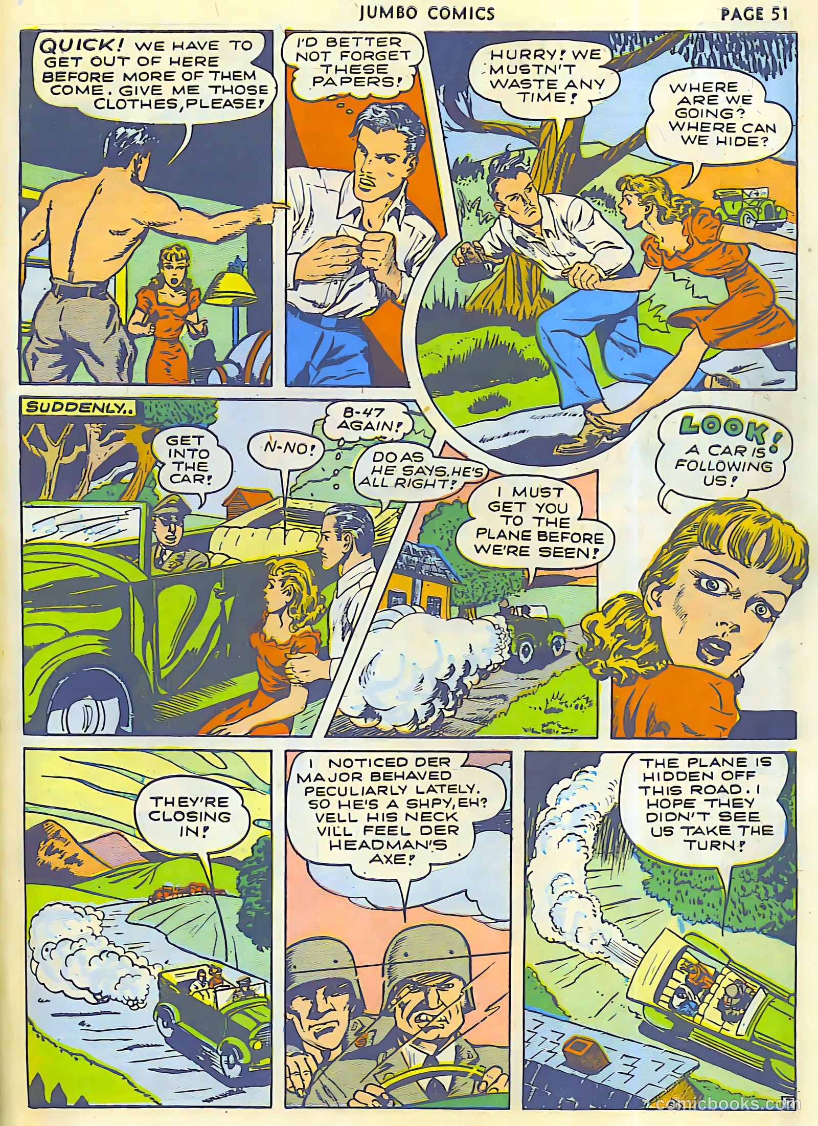 Jumbo Comics #42 (1942, Real Adventures Pub. Co., Inc.) — page 53 of 68
