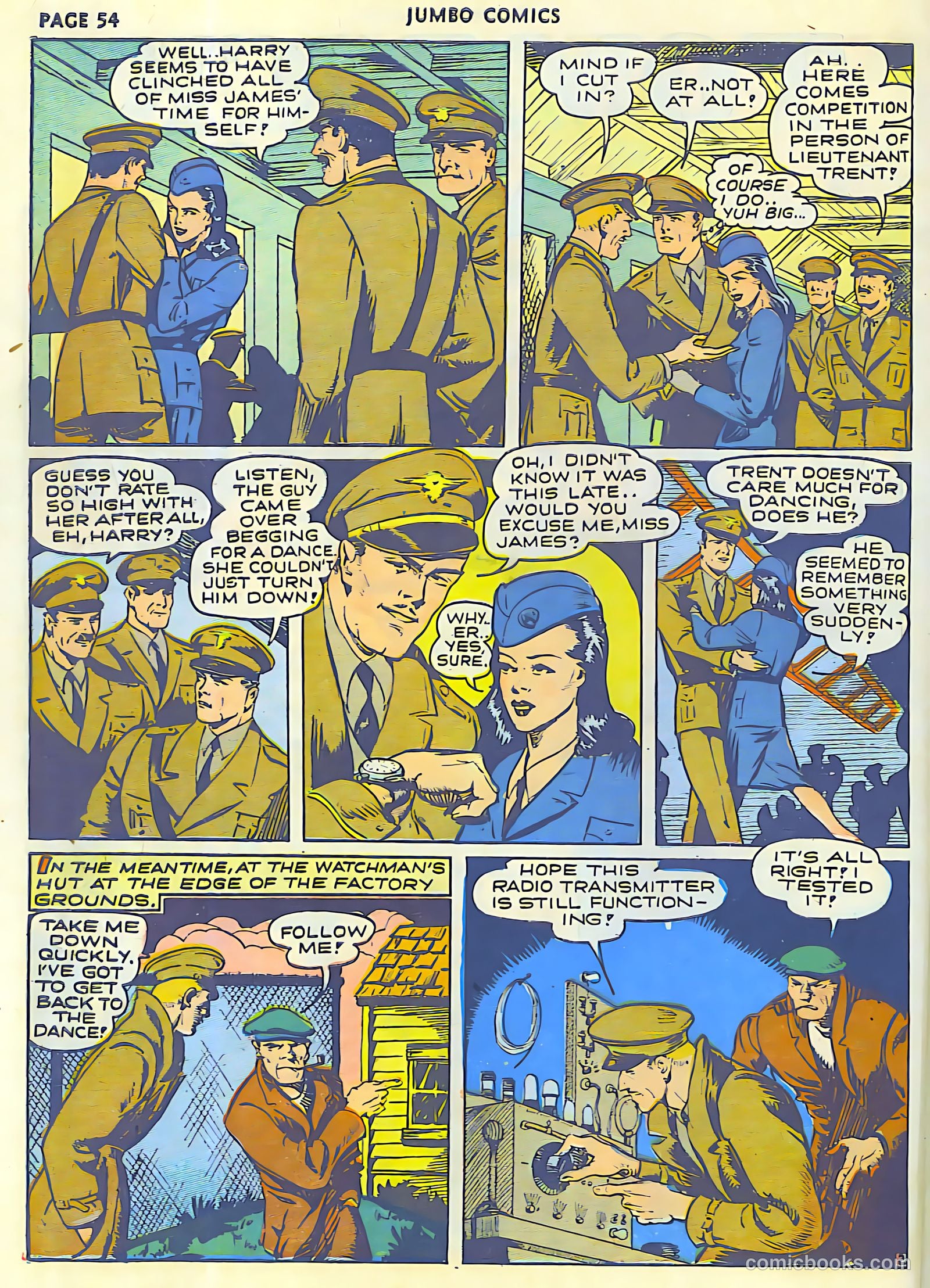 Jumbo Comics #42 (1942, Real Adventures Pub. Co., Inc.) — page 56 of 68