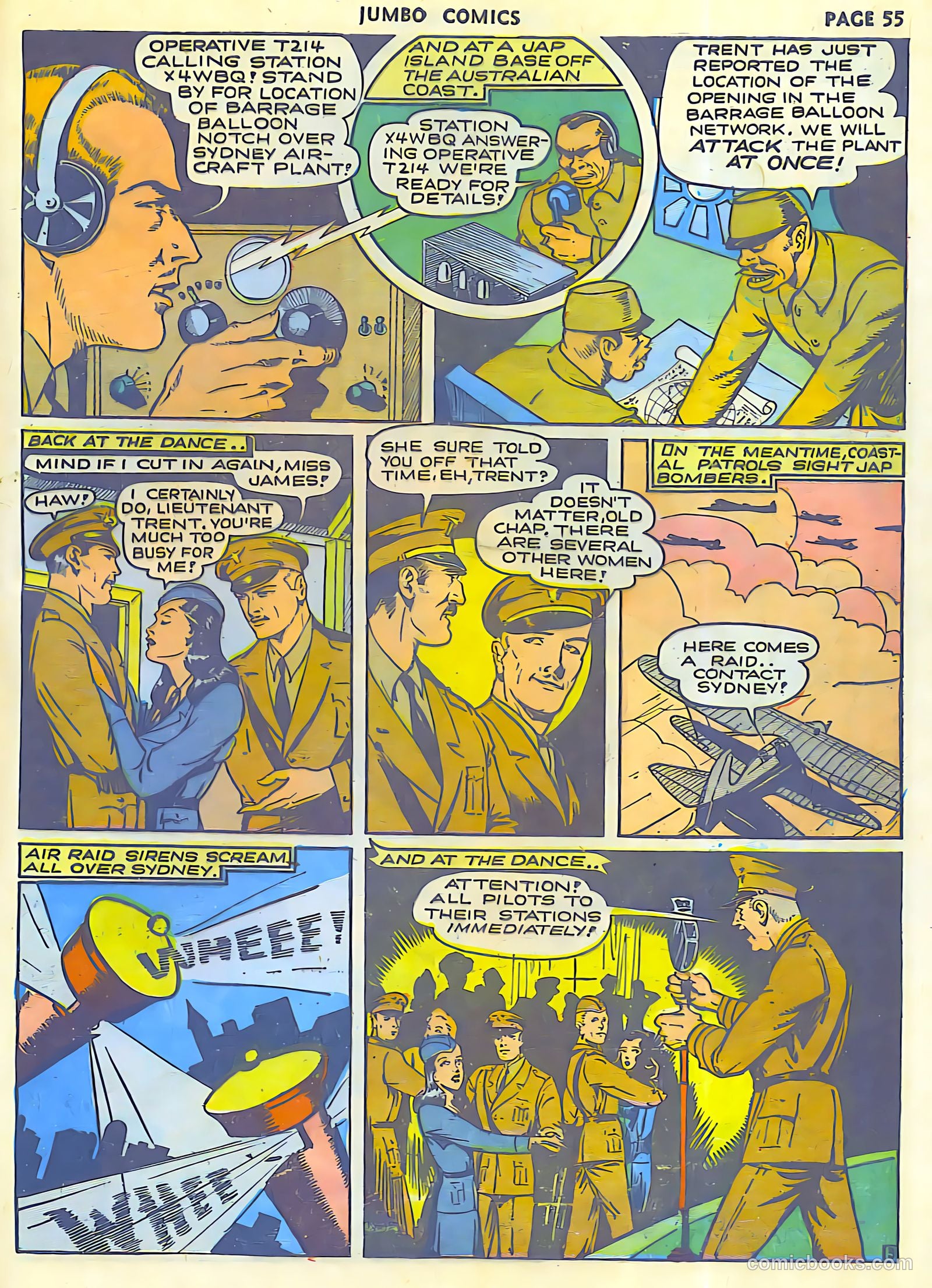 Jumbo Comics #42 (1942, Real Adventures Pub. Co., Inc.) — page 57 of 68