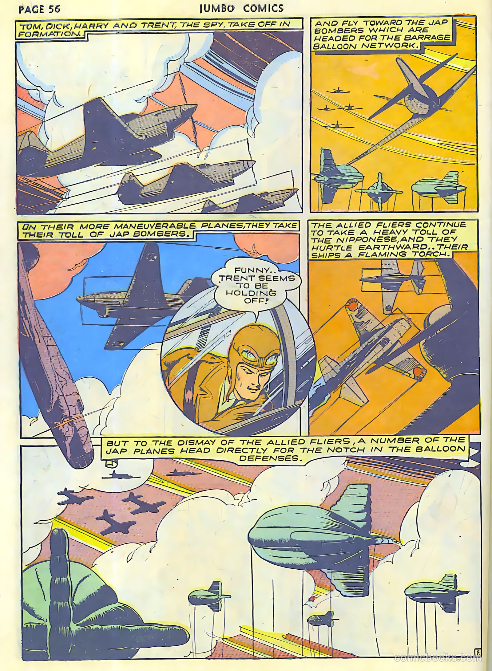 Jumbo Comics #42 (1942, Real Adventures Pub. Co., Inc.) — page 58 of 68