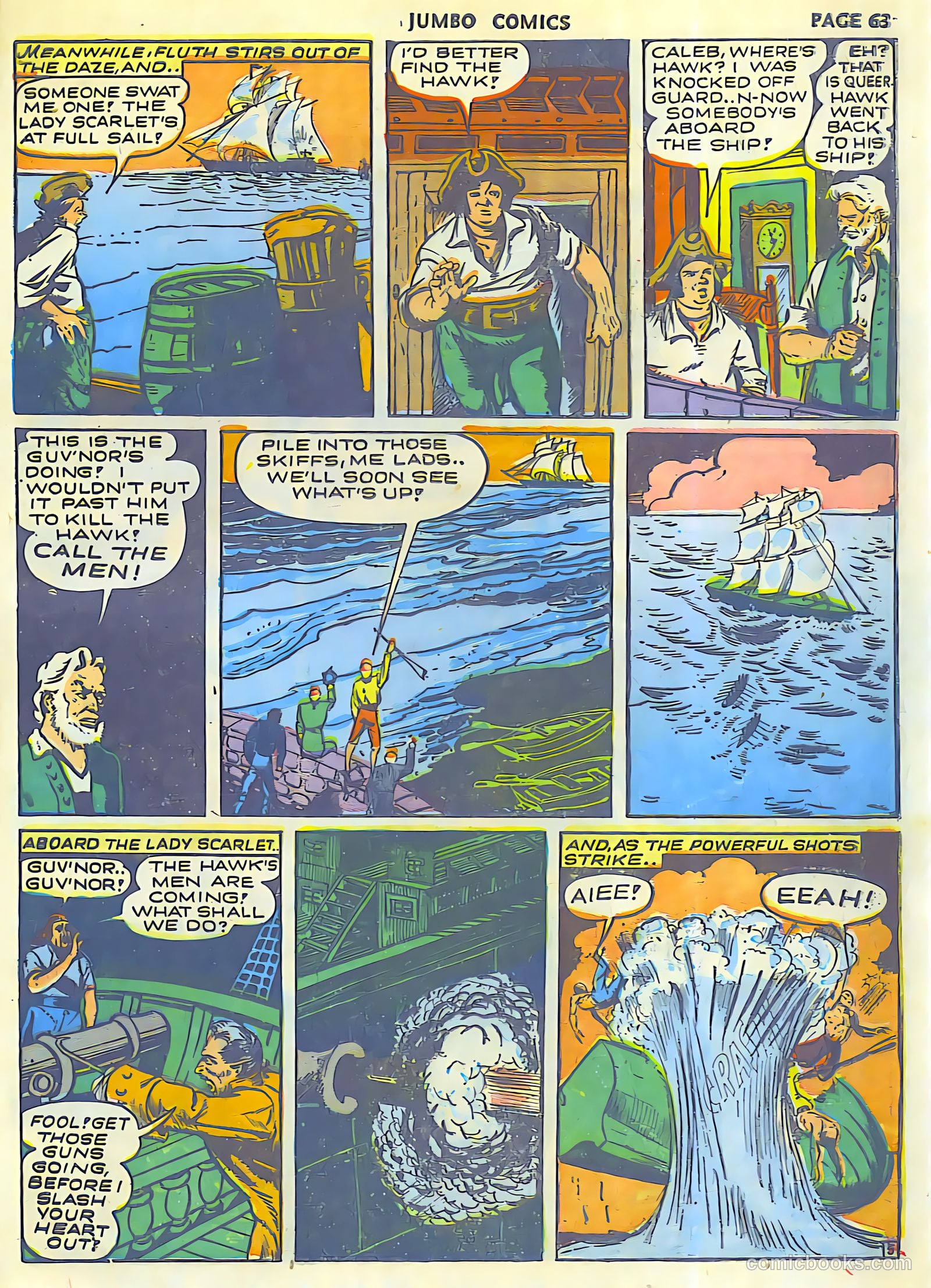 Jumbo Comics #42 (1942, Real Adventures Pub. Co., Inc.) — page 65 of 68
