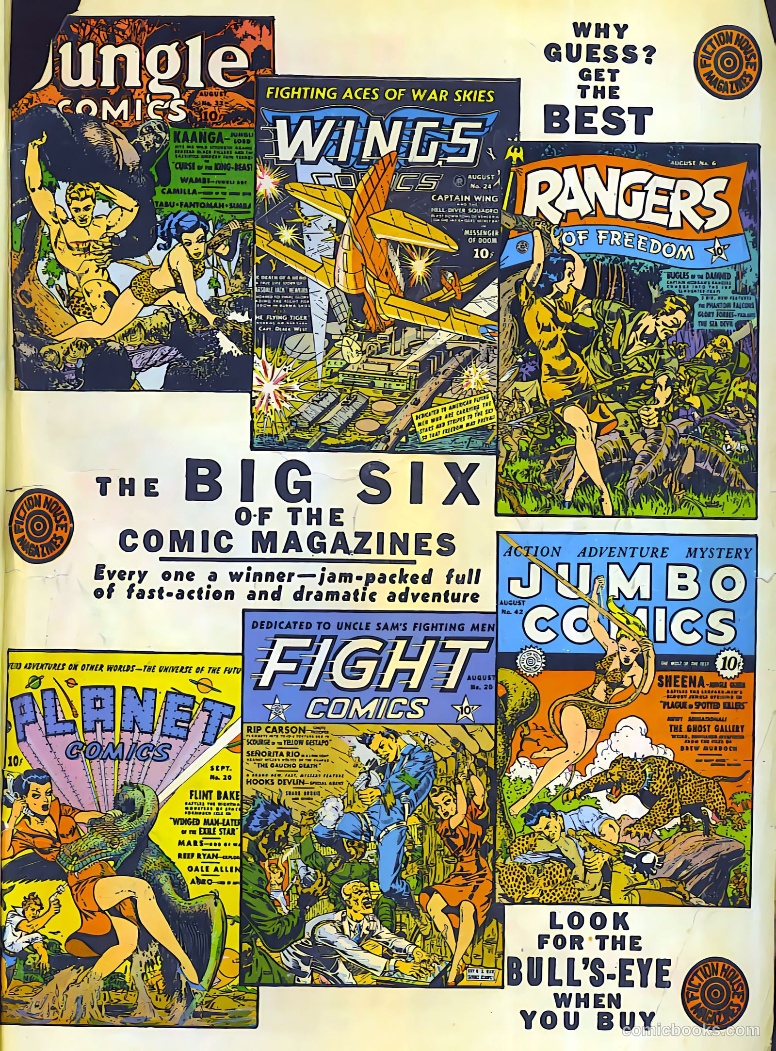 Jumbo Comics #42 (1942, Real Adventures Pub. Co., Inc.) — page 67 of 68