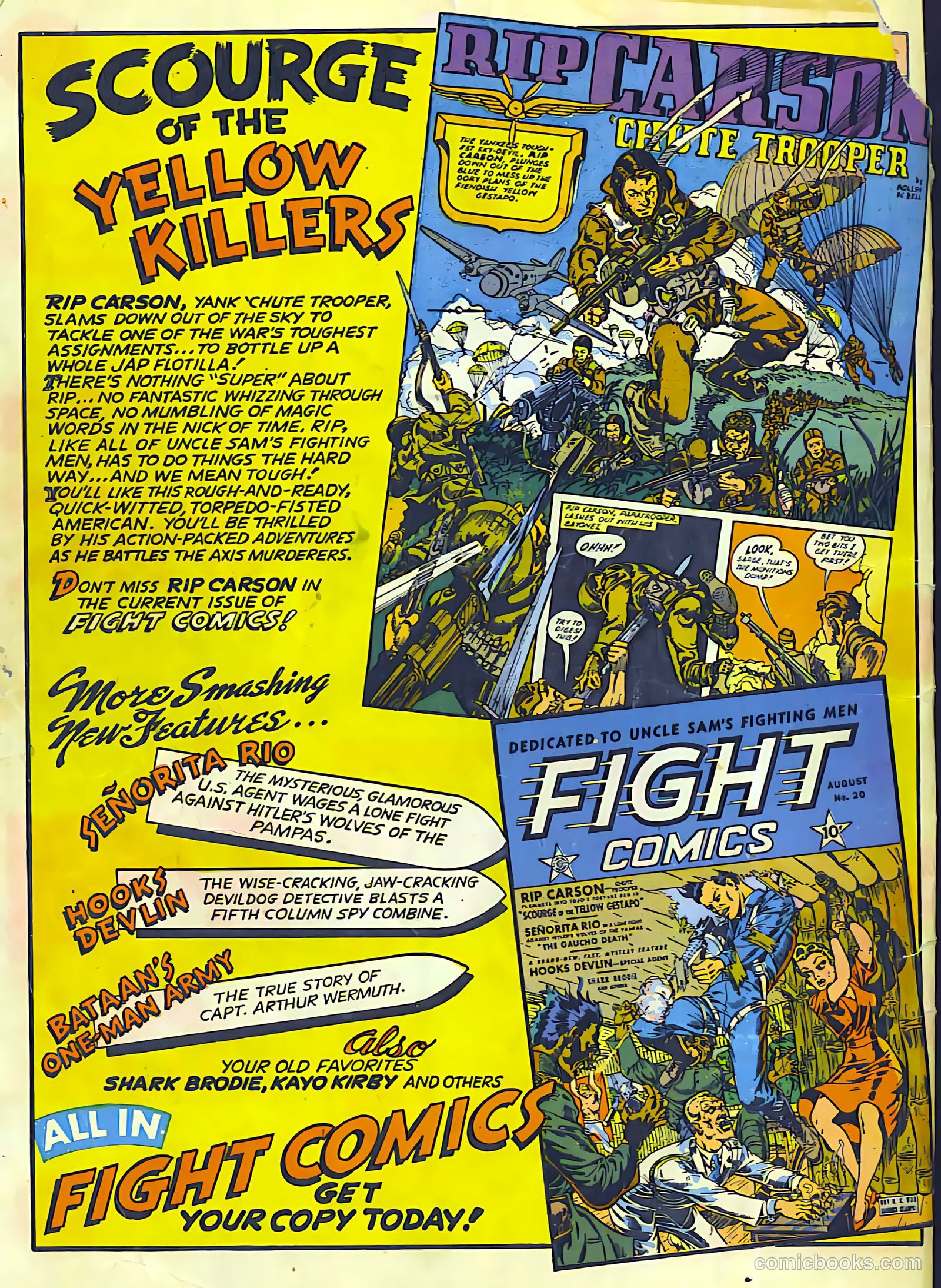 Jumbo Comics #42 (1942, Real Adventures Pub. Co., Inc.) — page 68 of 68