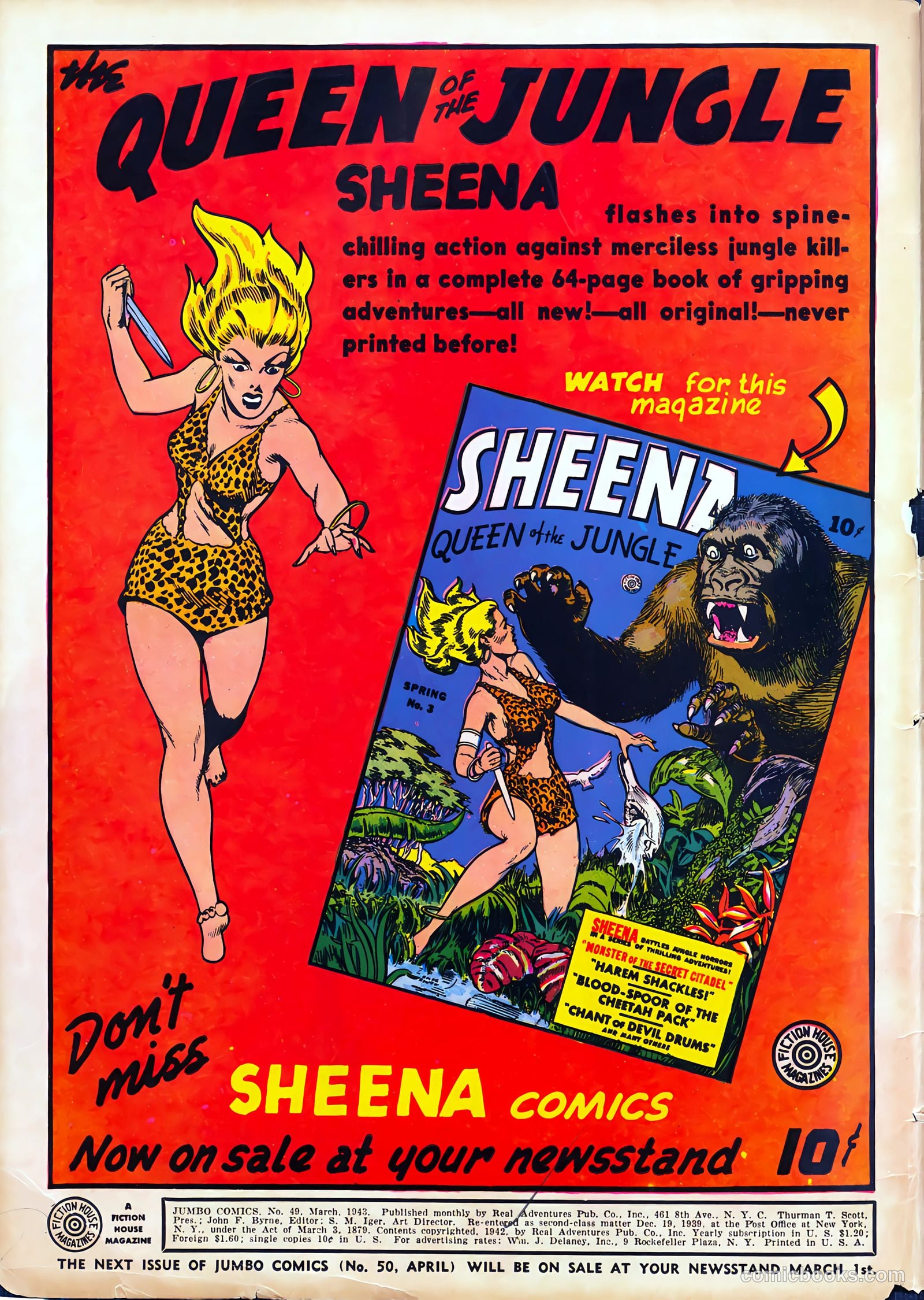 Jumbo Comics #49 (1943) — page 2 of 68