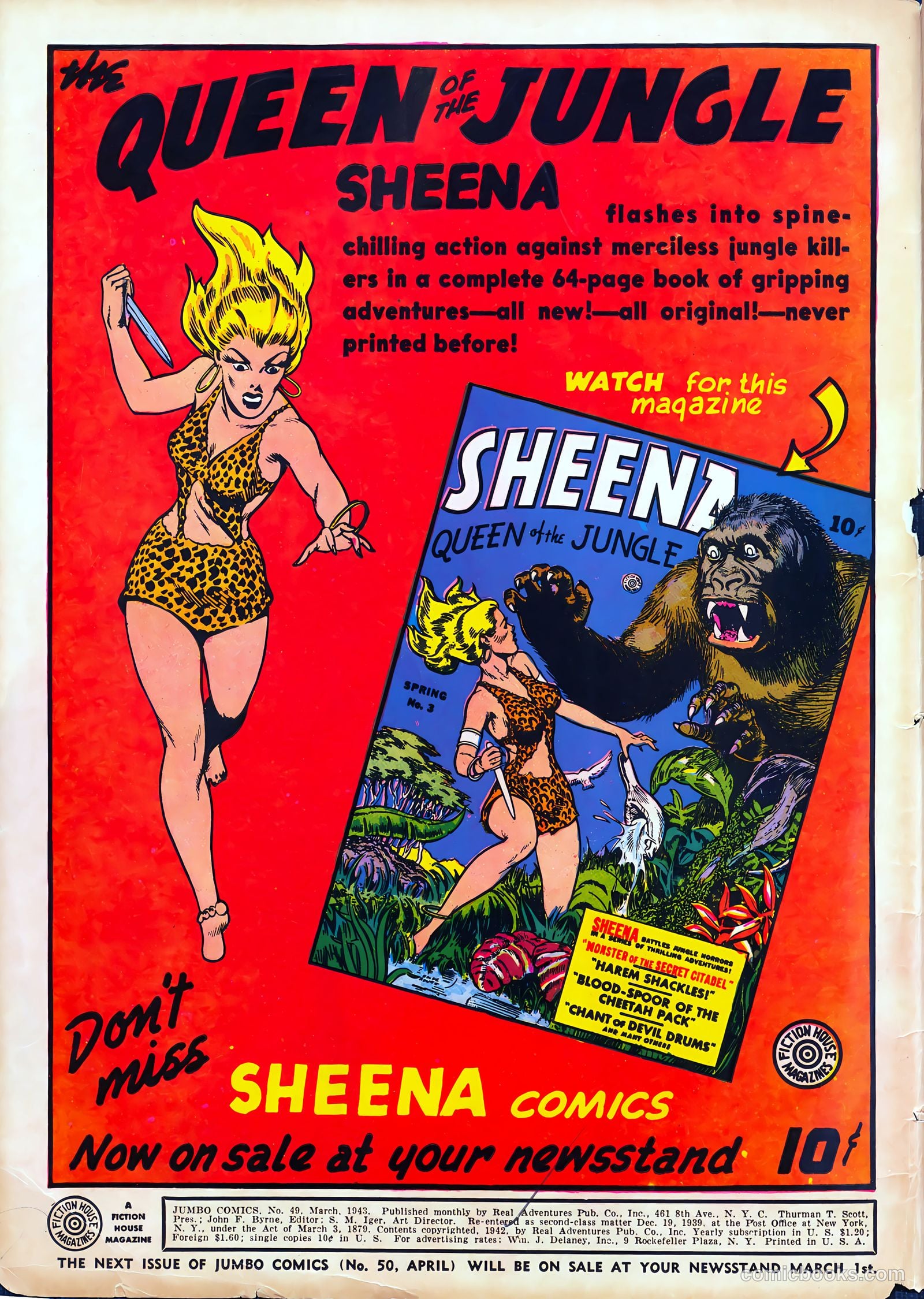 Jumbo Comics #49 (1943) — page 3 of 68
