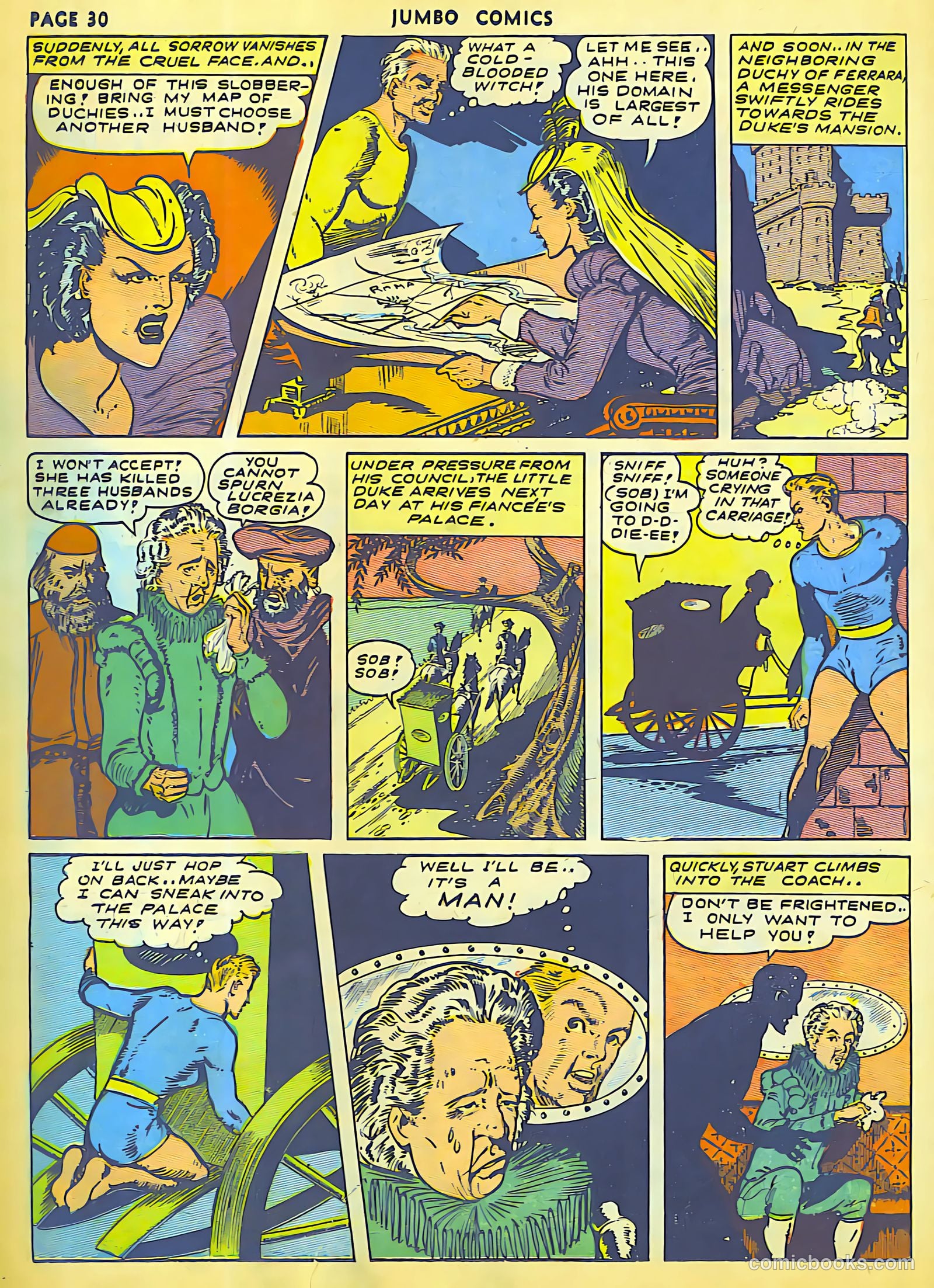 Jumbo Comics #49 (1943) — page 32 of 68