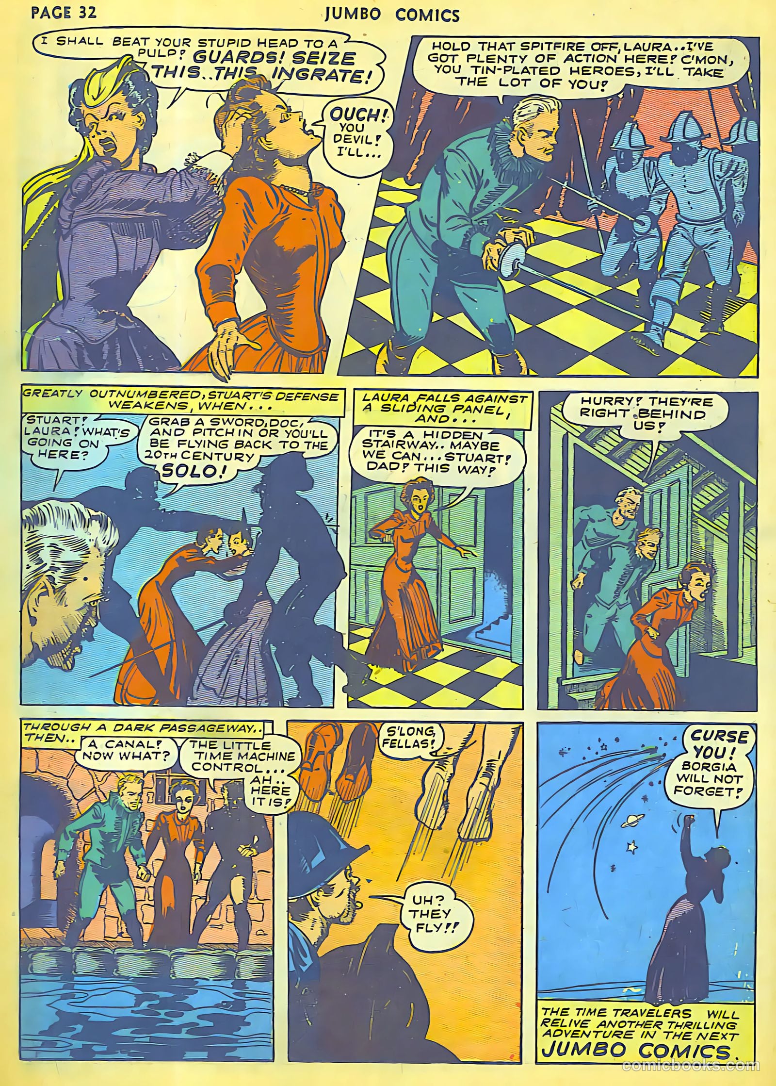 Jumbo Comics #49 (1943) — page 34 of 68