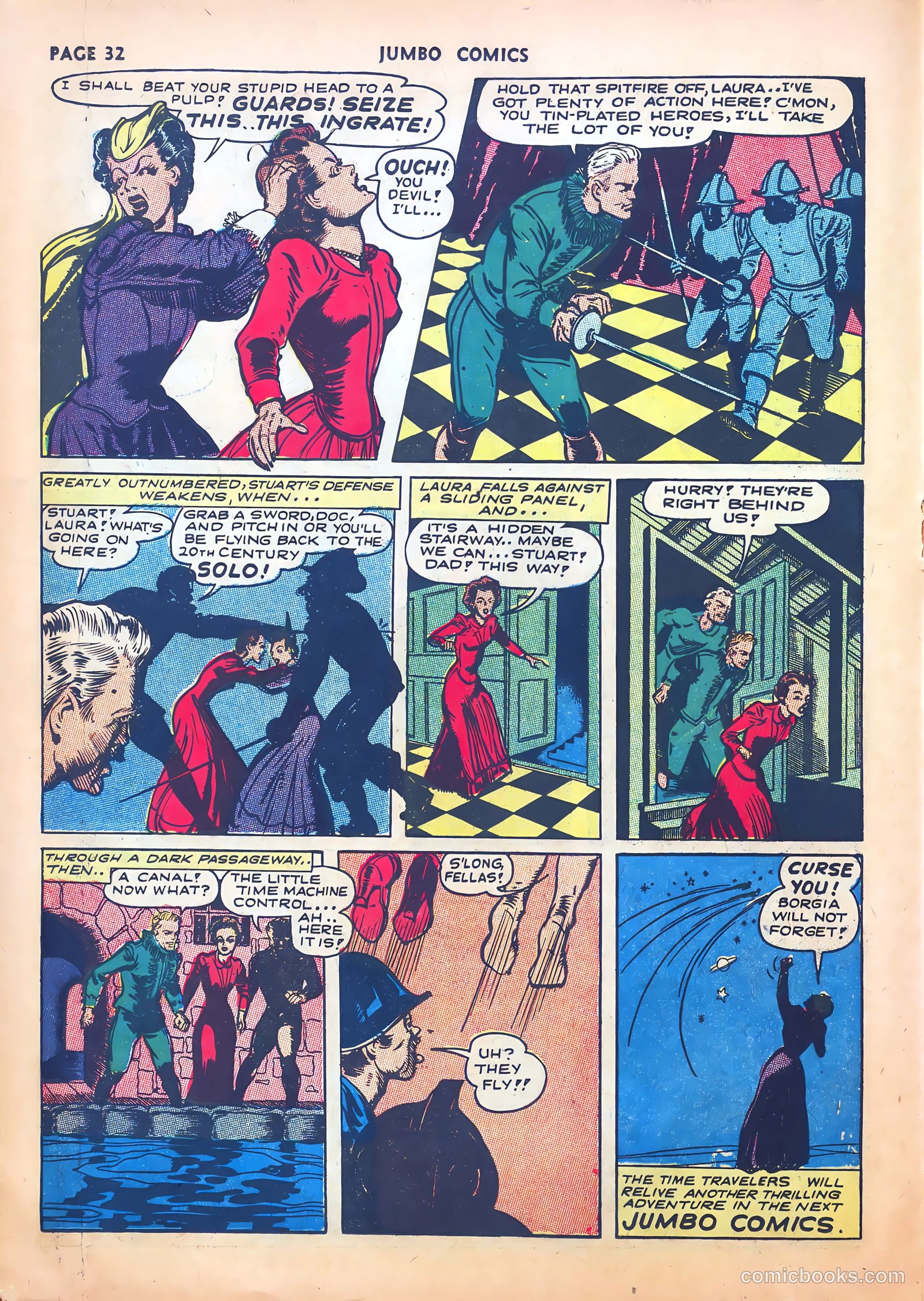Jumbo Comics #49 (1943) — page 36 of 68