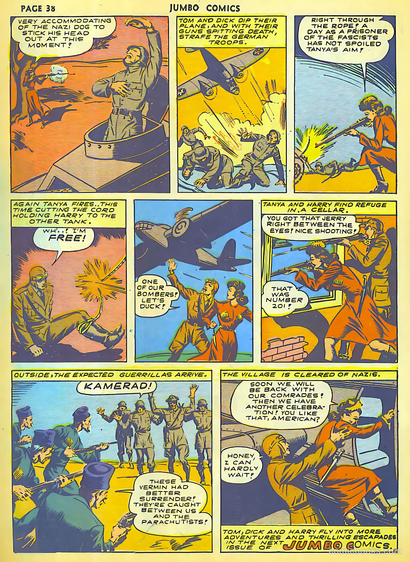 Jumbo Comics #49 (1943) — page 40 of 68
