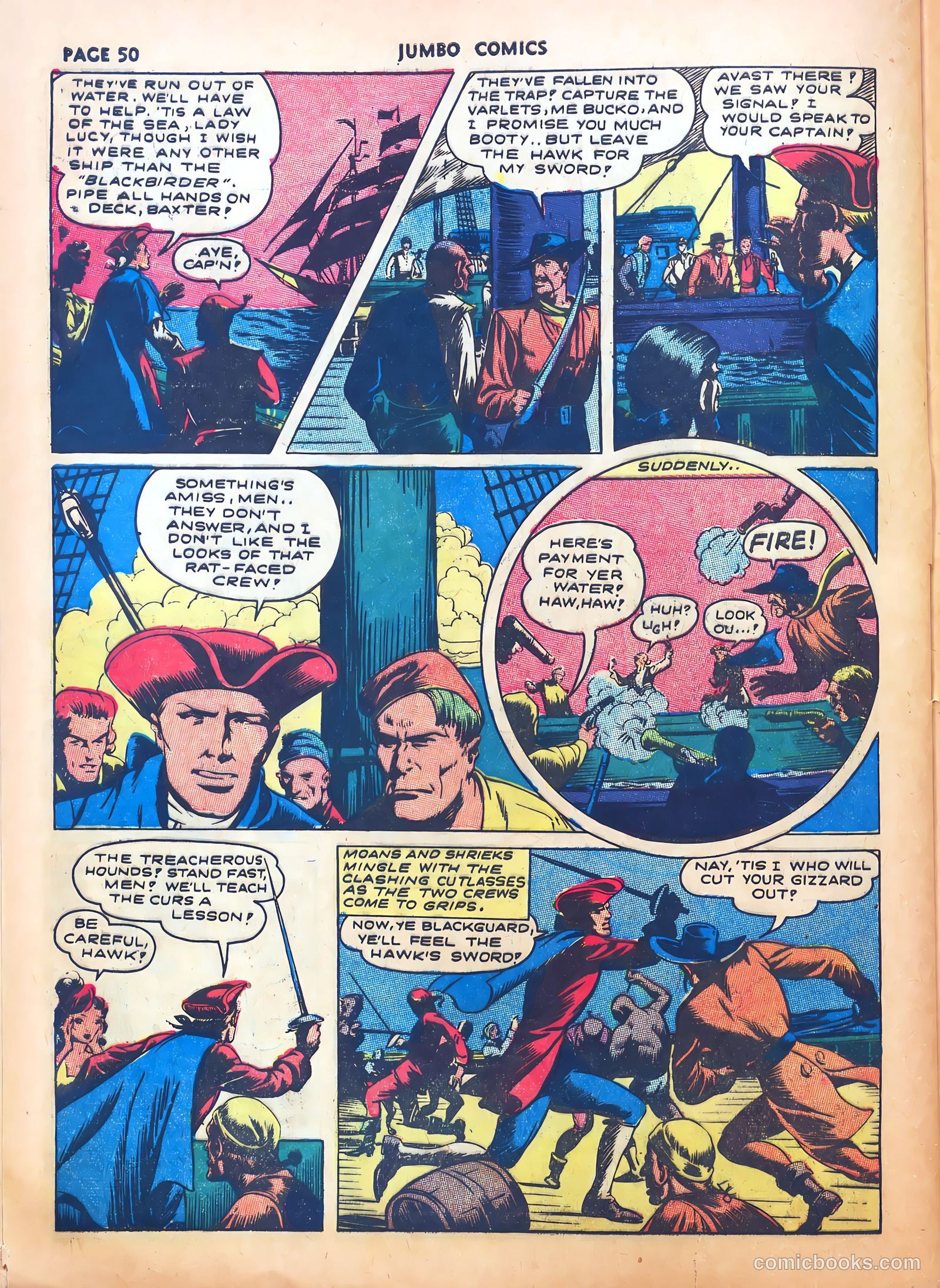 Jumbo Comics #49 (1943) — page 54 of 68