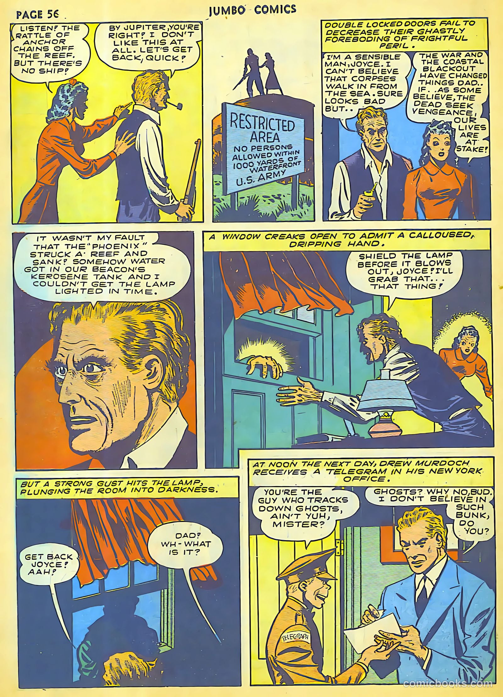 Jumbo Comics #49 (1943) — page 58 of 68