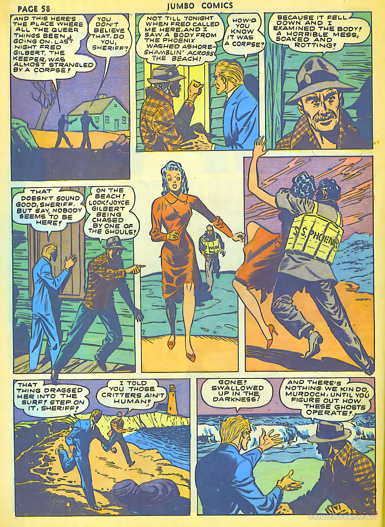 Jumbo Comics #49 (1943) — page 60 of 68