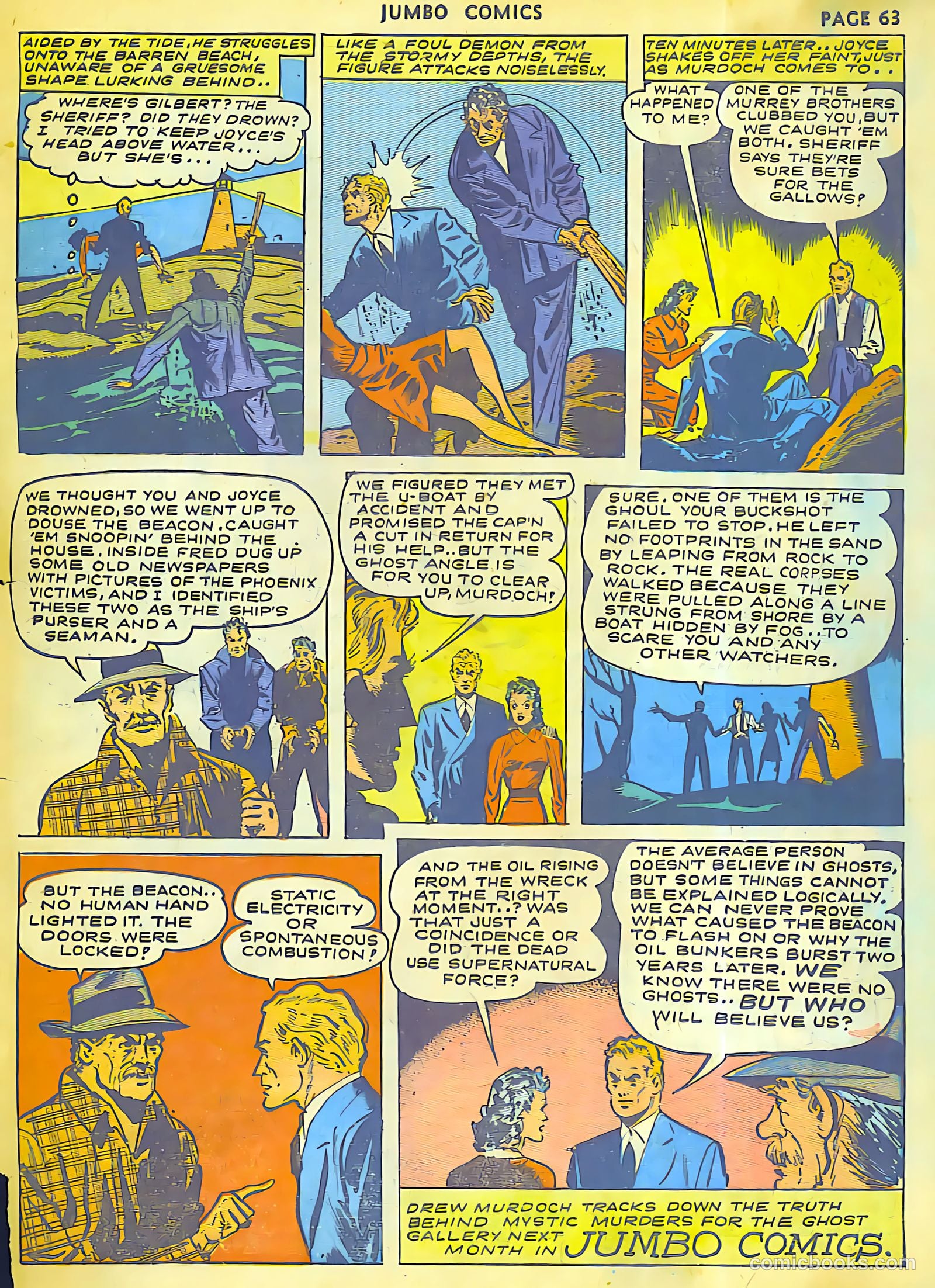 Jumbo Comics #49 (1943) — page 65 of 68