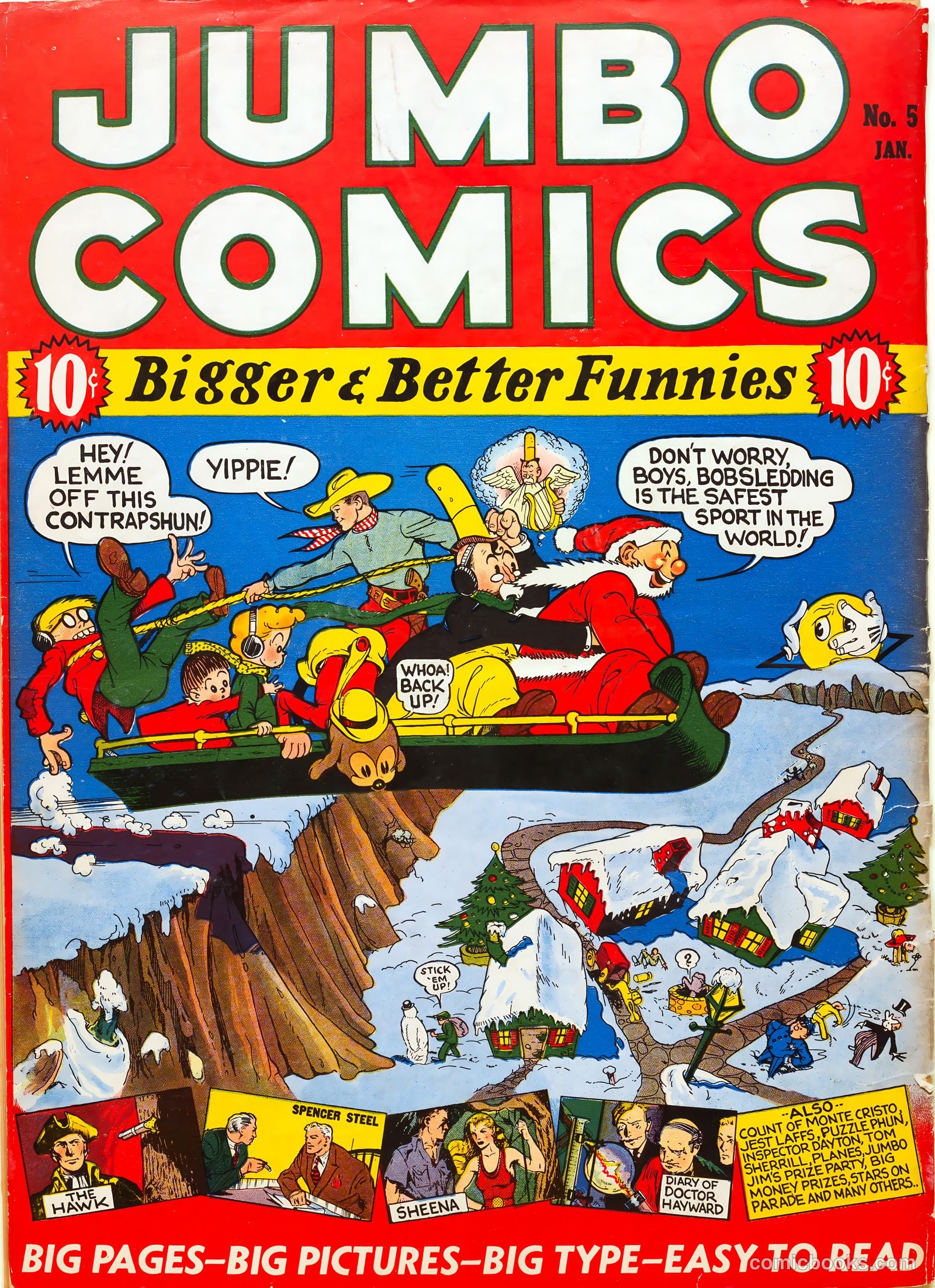 Jumbo Comics #5 (1939) — page 52 of 52