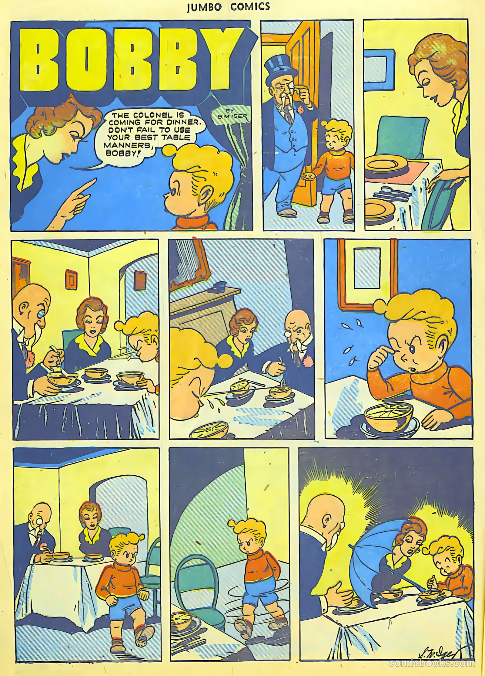 Jumbo Comics #52 (1943) — page 34 of 58