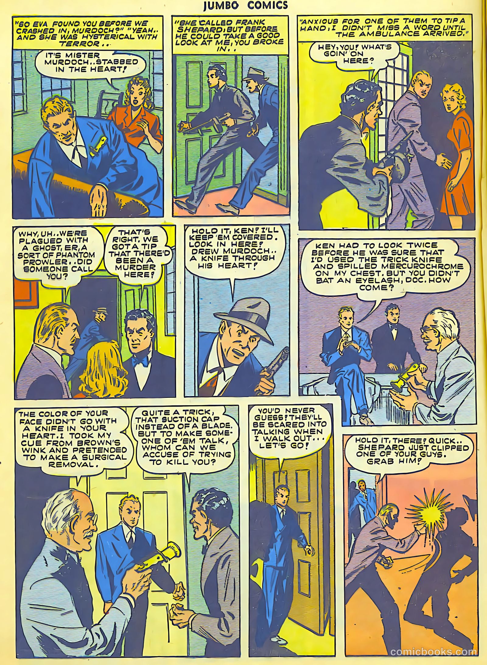 Jumbo Comics #52 (1943) — page 54 of 58