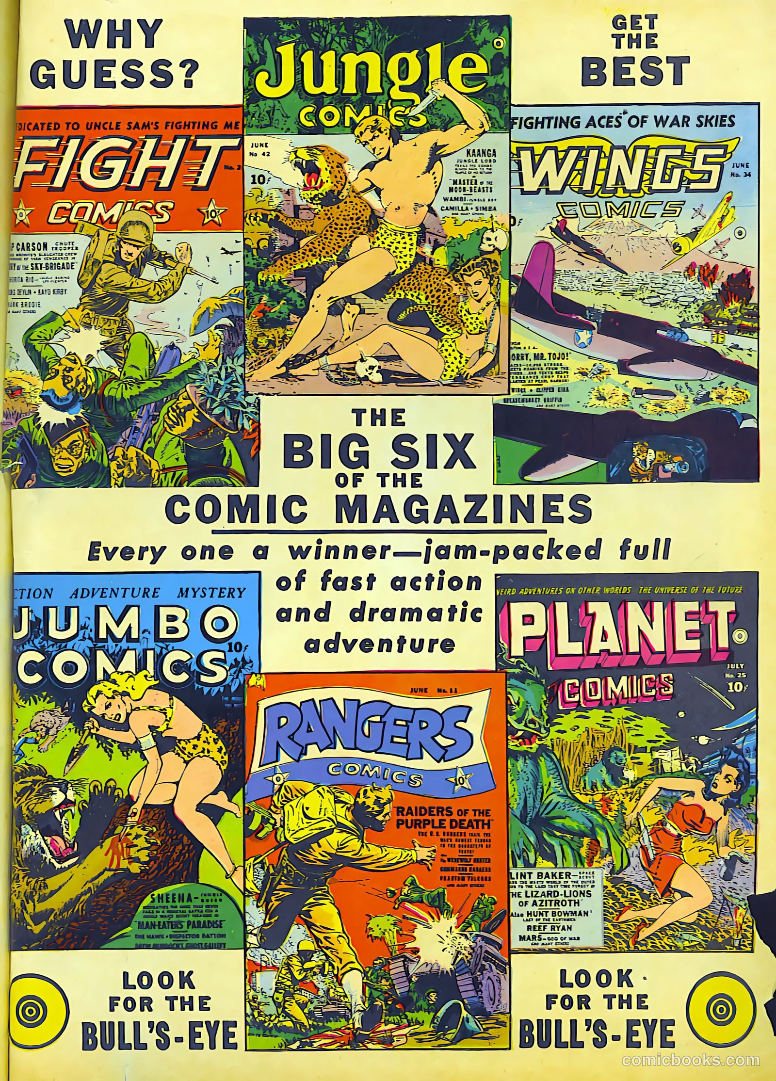 Jumbo Comics #52 (1943) — page 57 of 58