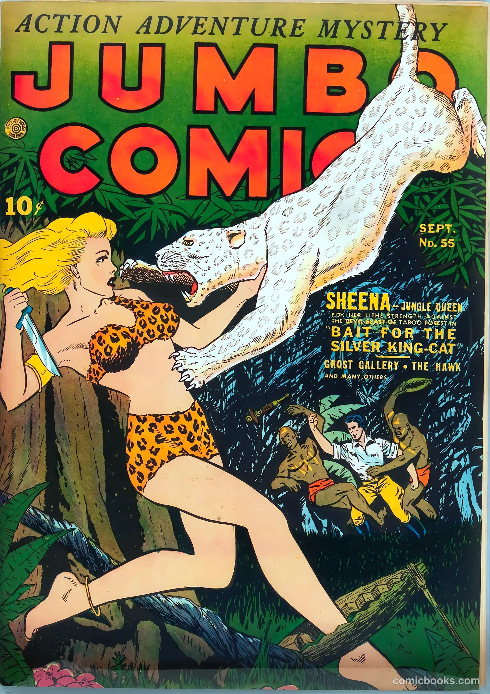 Jumbo Comics #55 cover
