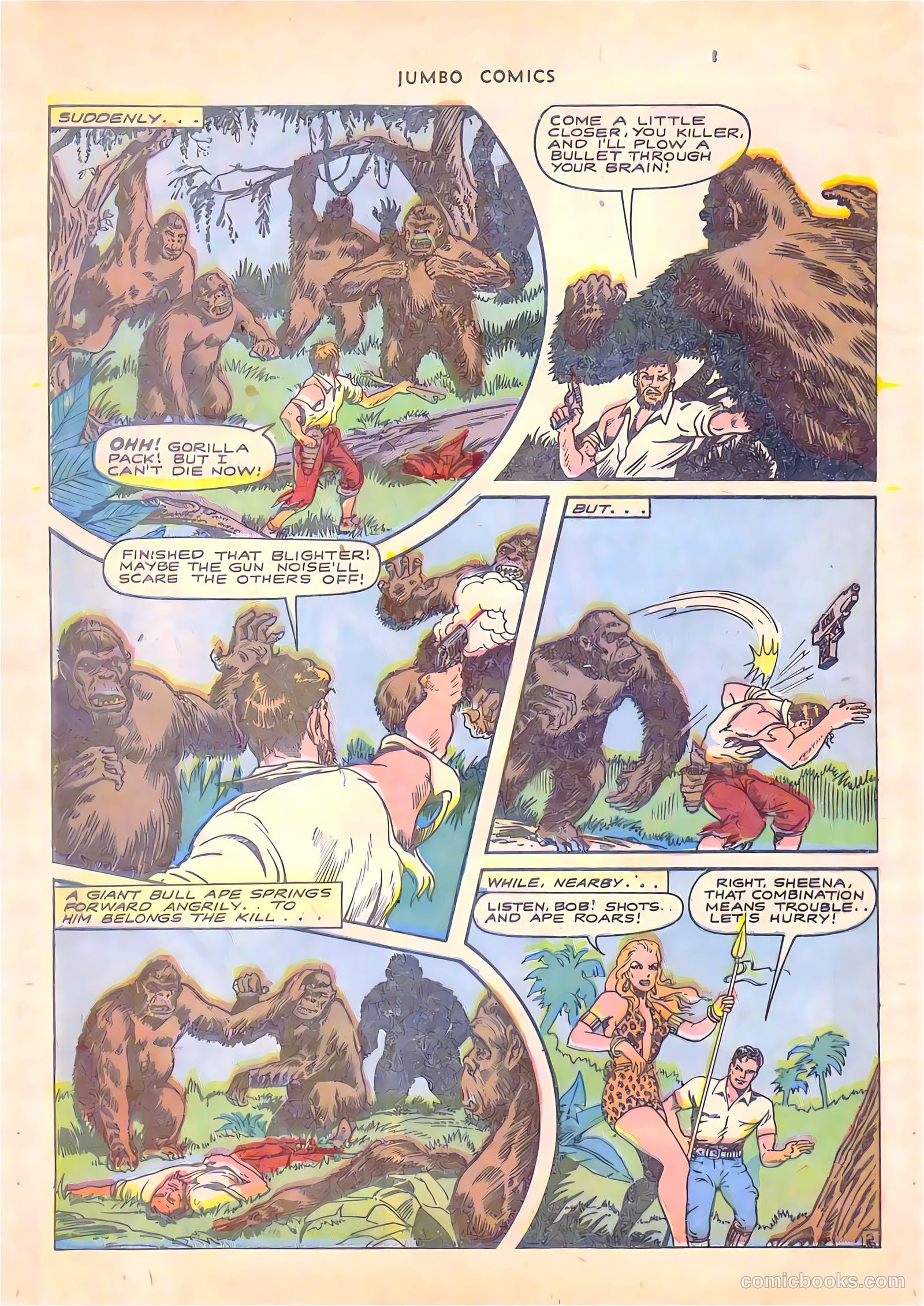 Jumbo Comics #64 (1944, Real Adventures Pub. Co., Inc.) — page 4 of 52