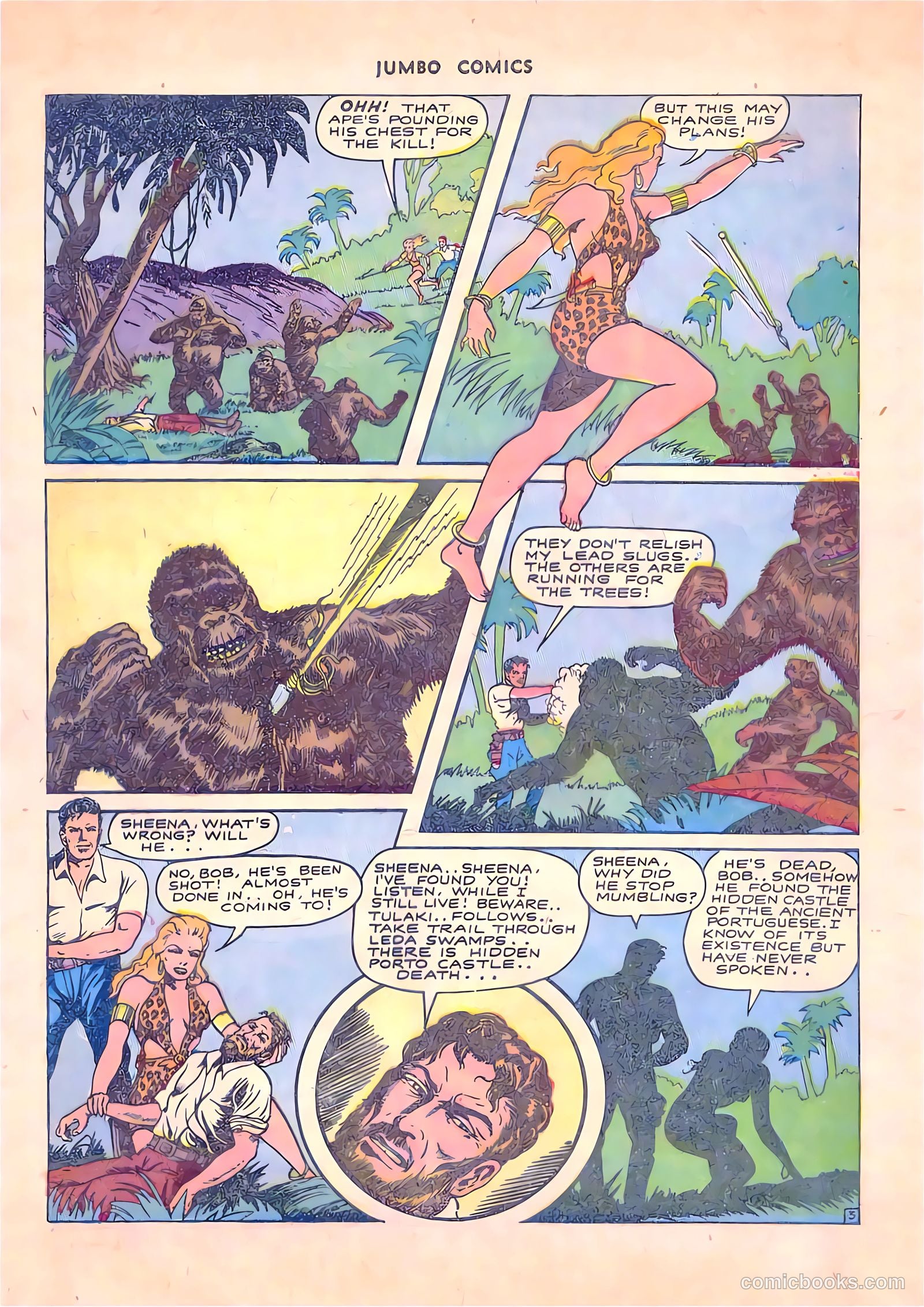 Jumbo Comics #64 (1944, Real Adventures Pub. Co., Inc.) — page 5 of 52