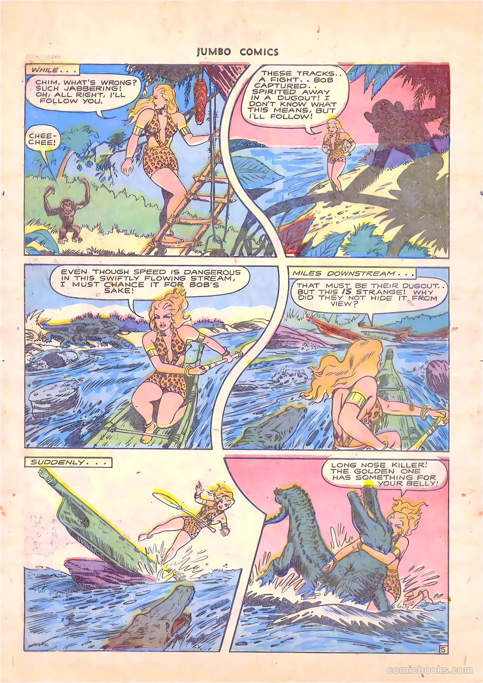 Jumbo Comics #64 (1944, Real Adventures Pub. Co., Inc.) — page 7 of 52