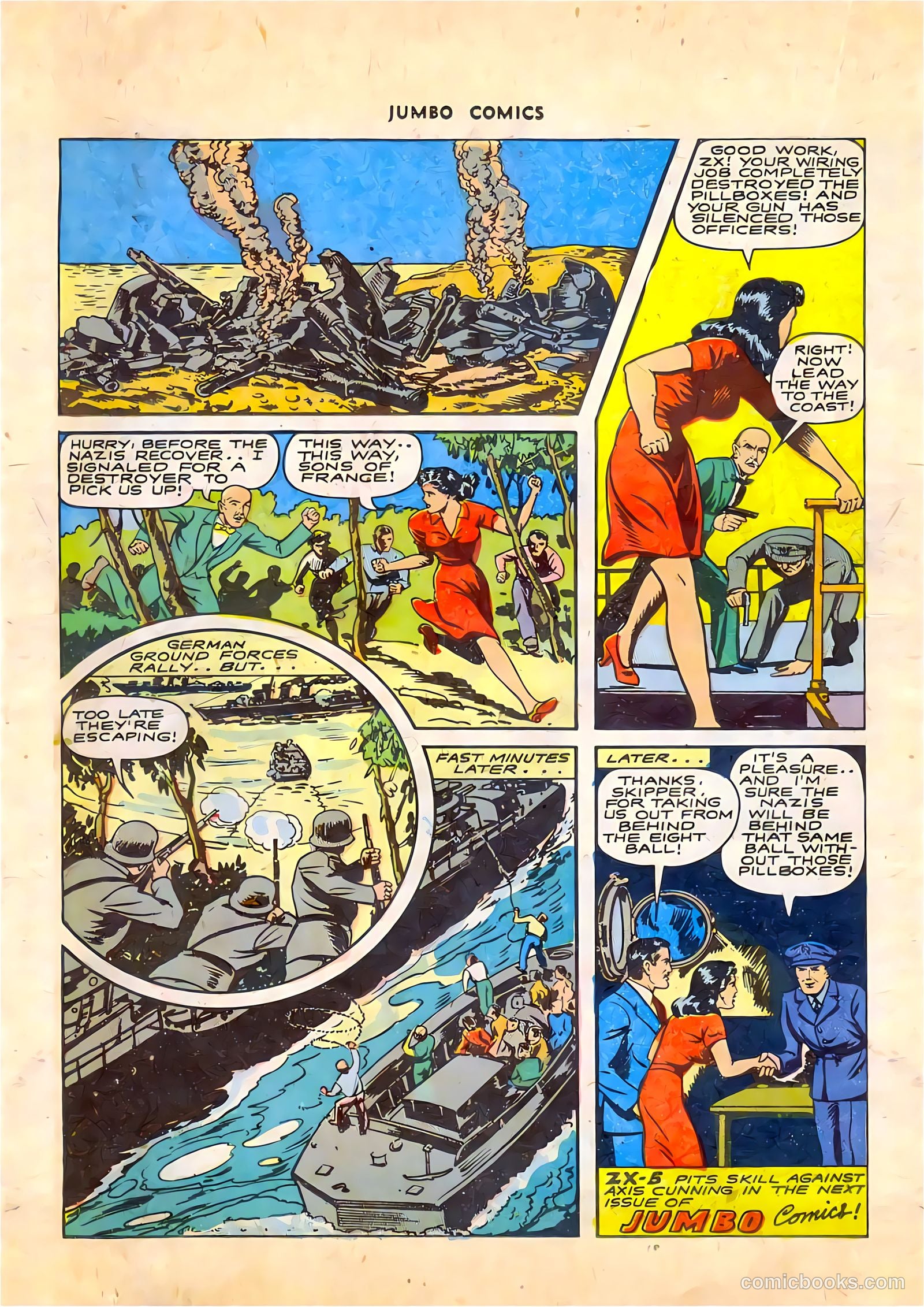 Jumbo Comics #64 (1944, Real Adventures Pub. Co., Inc.) — page 20 of 52