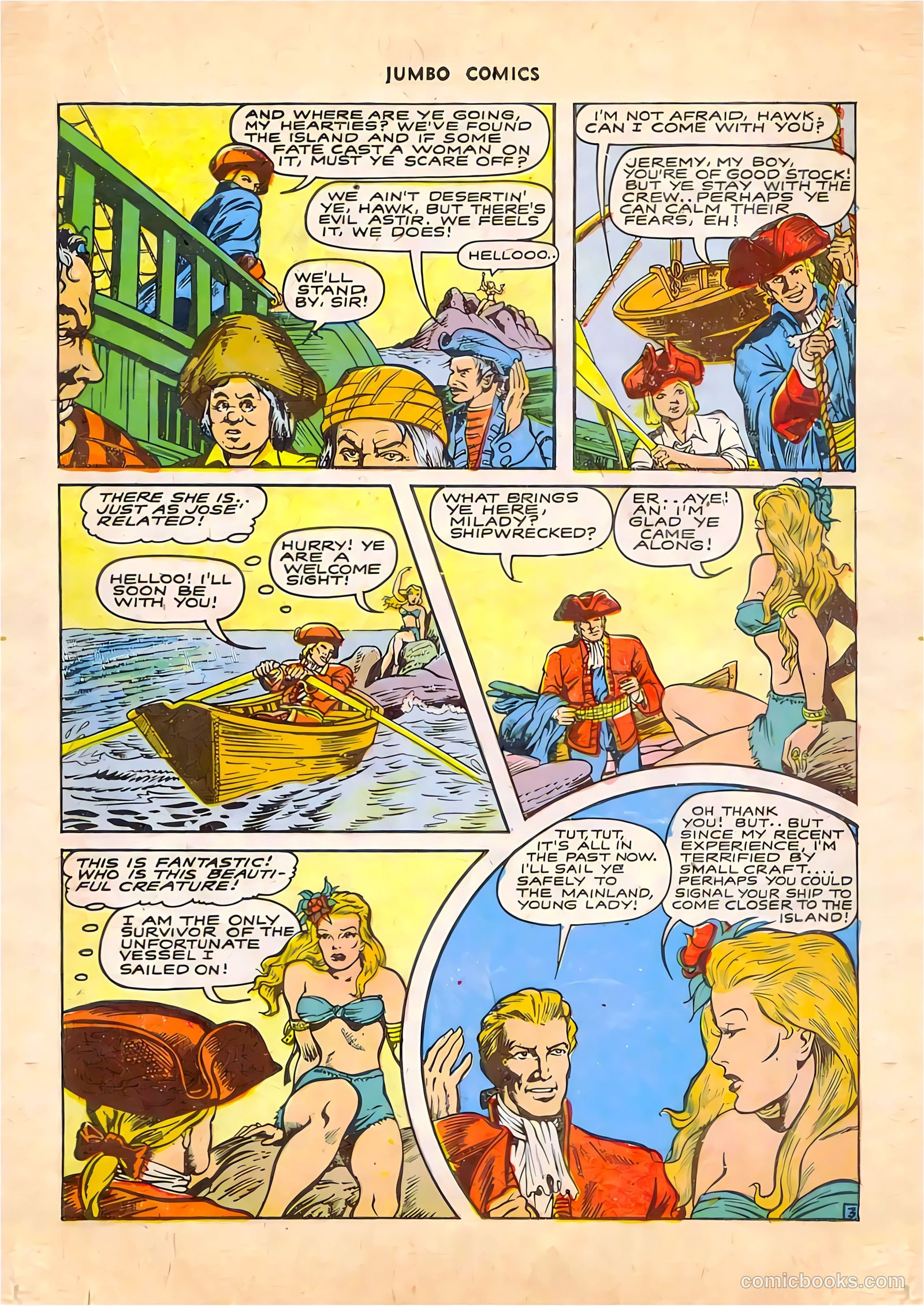 Jumbo Comics #64 (1944, Real Adventures Pub. Co., Inc.) — page 23 of 52