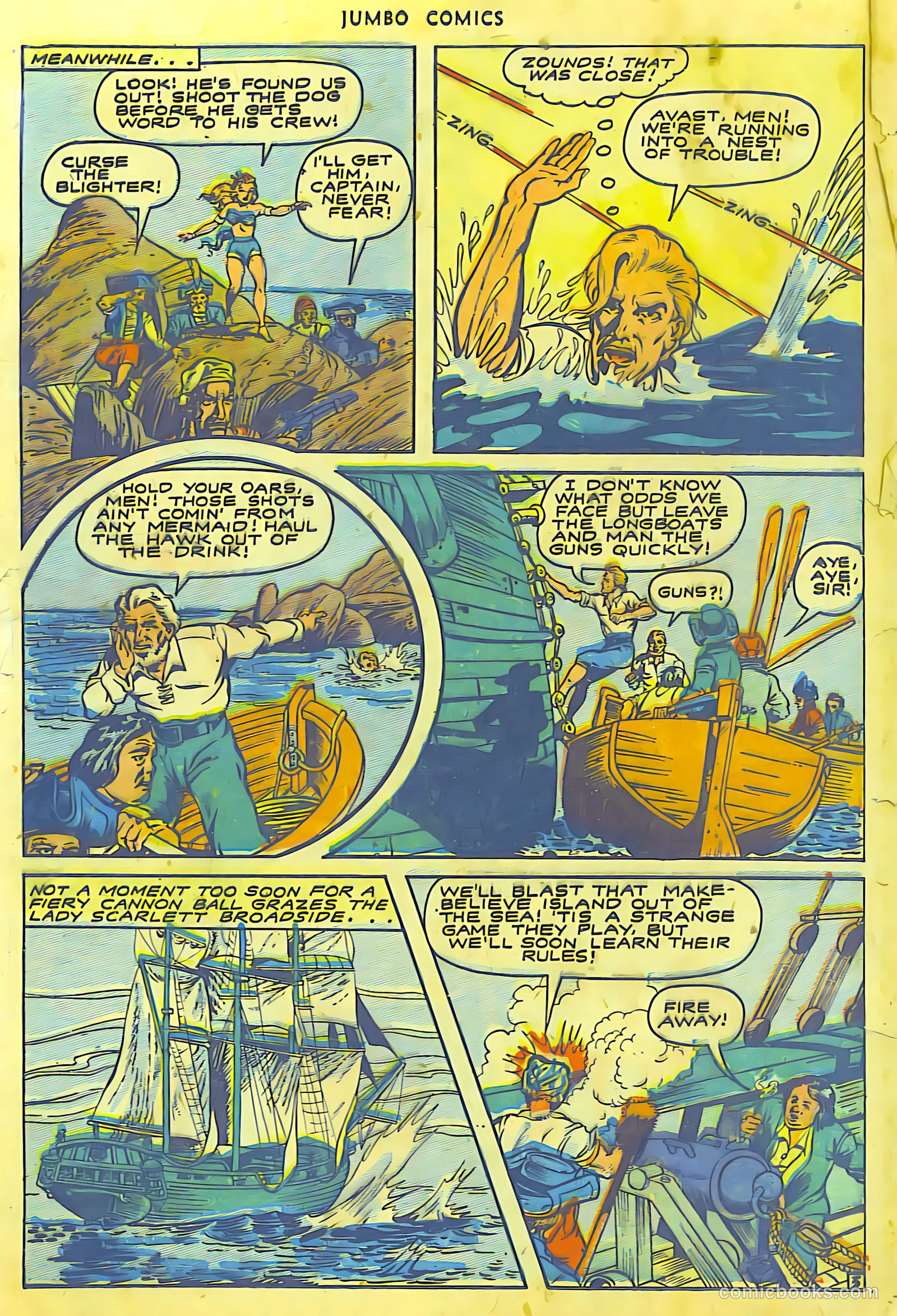 Jumbo Comics #64 (1944, Real Adventures Pub. Co., Inc.) — page 25 of 52