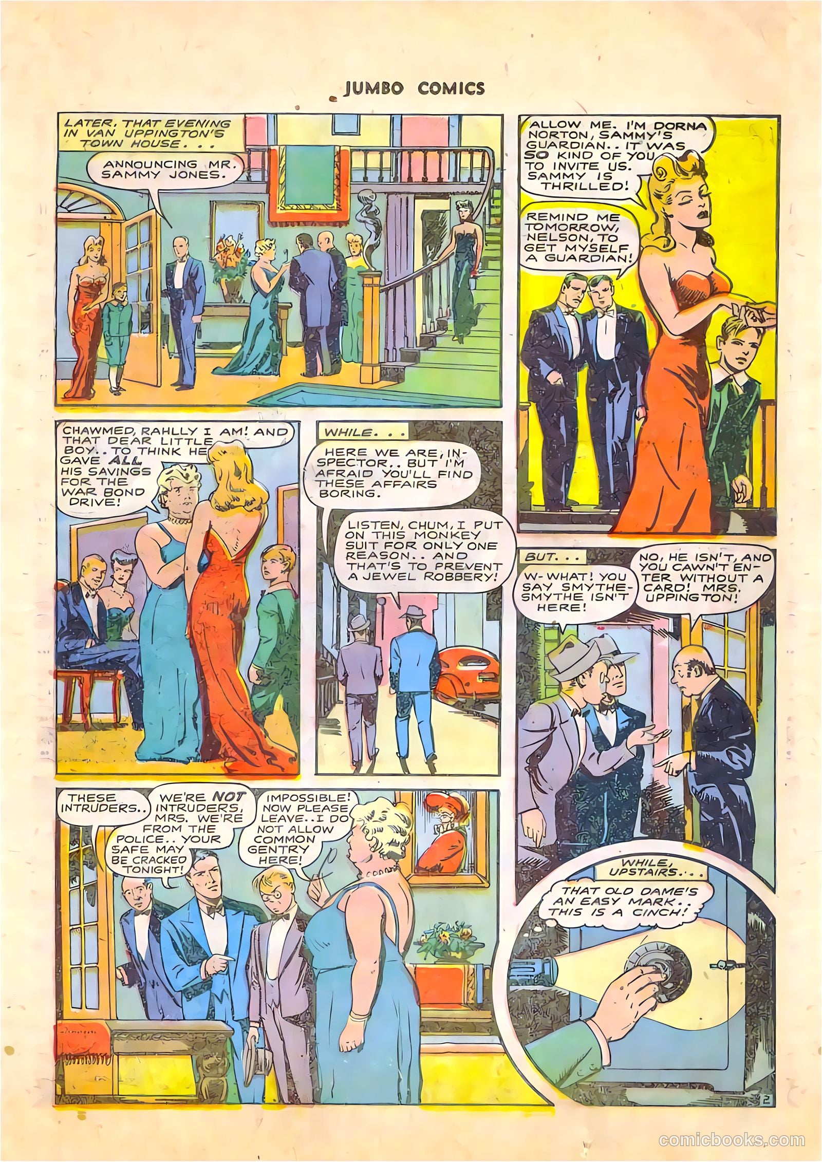 Jumbo Comics #64 (1944, Real Adventures Pub. Co., Inc.) — page 37 of 52