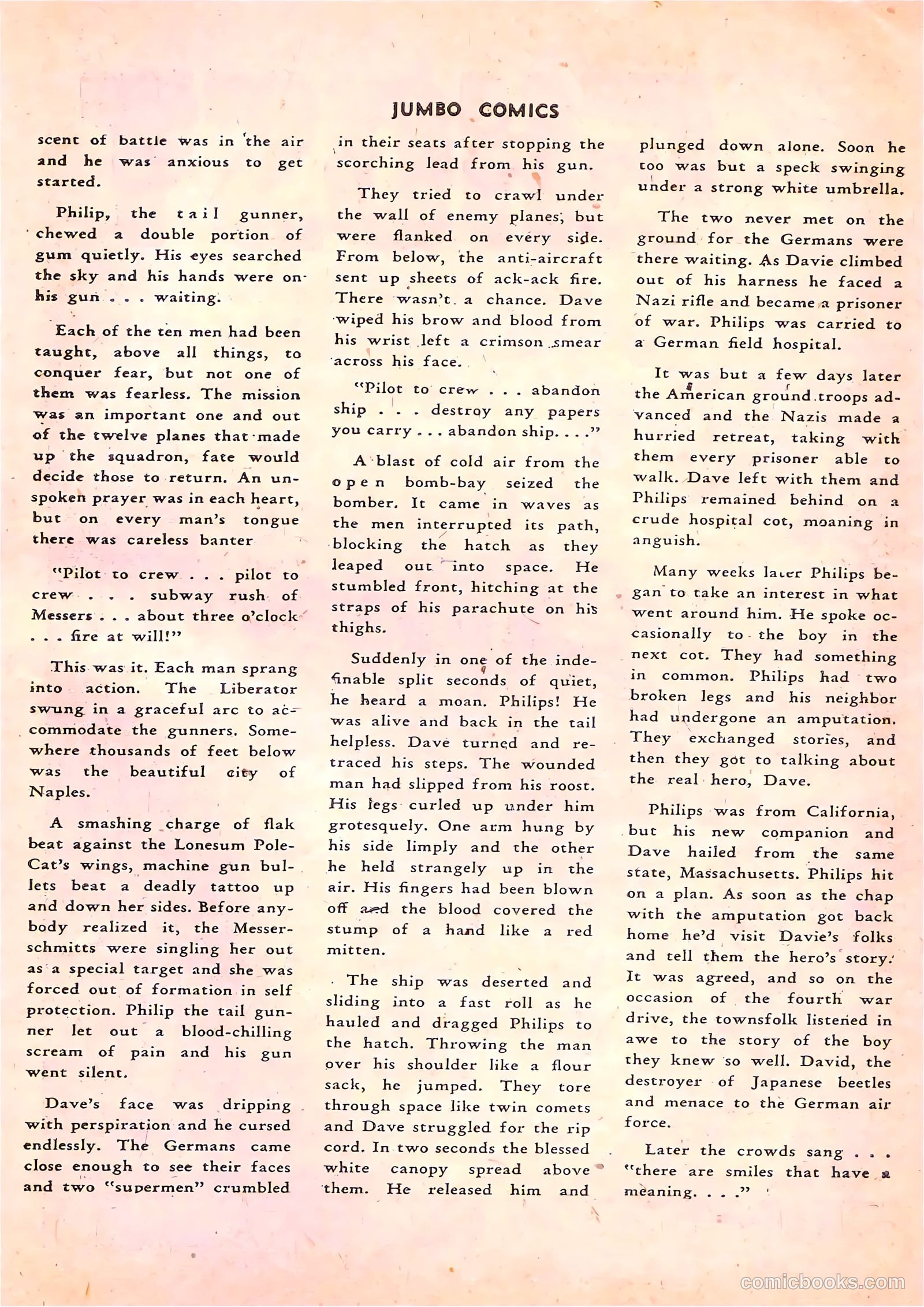 Jumbo Comics #64 (1944, Real Adventures Pub. Co., Inc.) — page 41 of 52