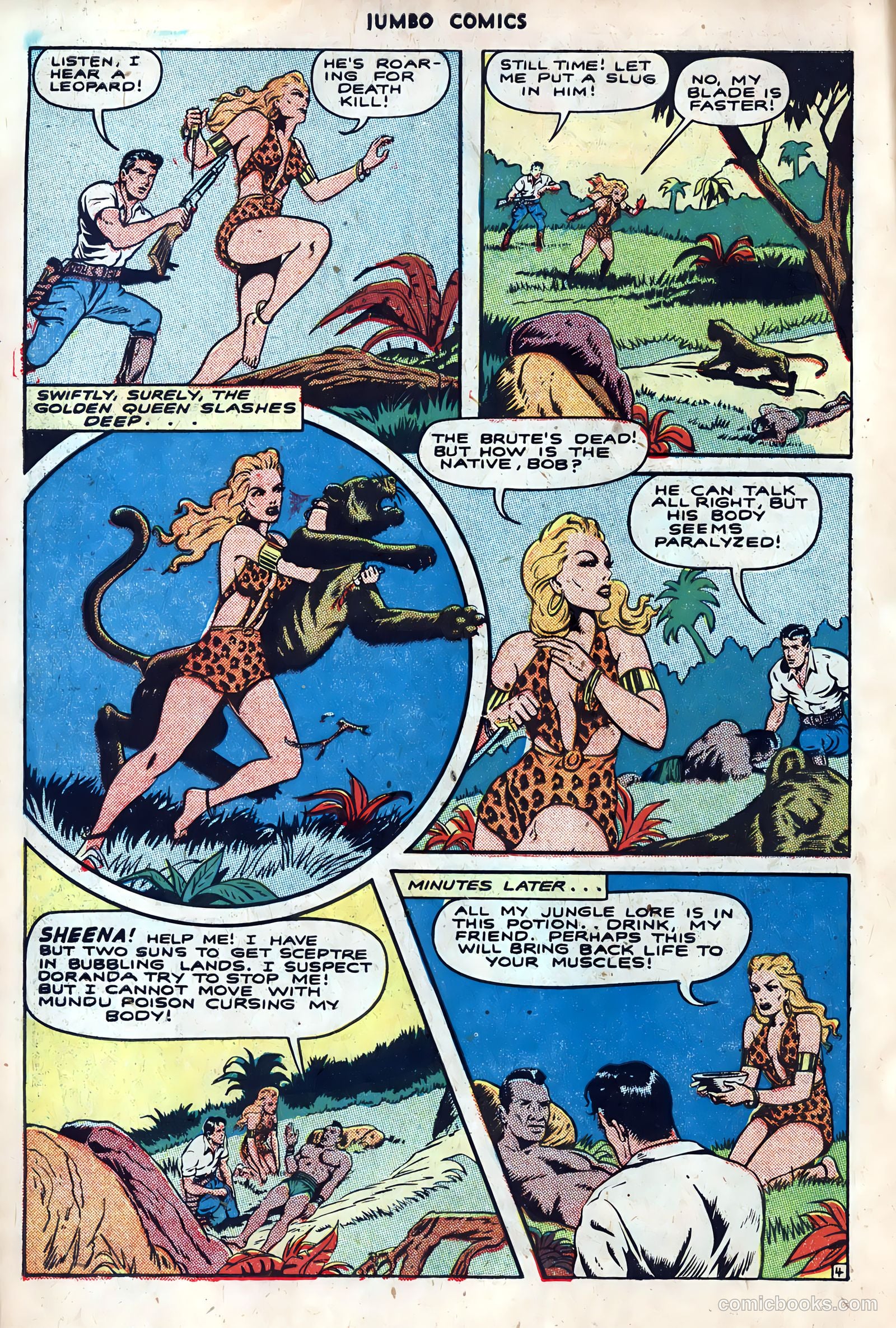 Jumbo Comics #66 (1944, Real Adventures Pub. Co., Inc.) — page 6 of 52