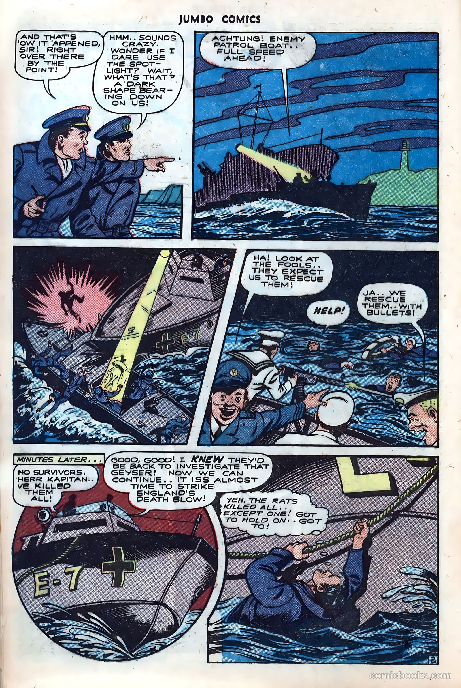 Jumbo Comics #66 (1944, Real Adventures Pub. Co., Inc.) — page 16 of 52