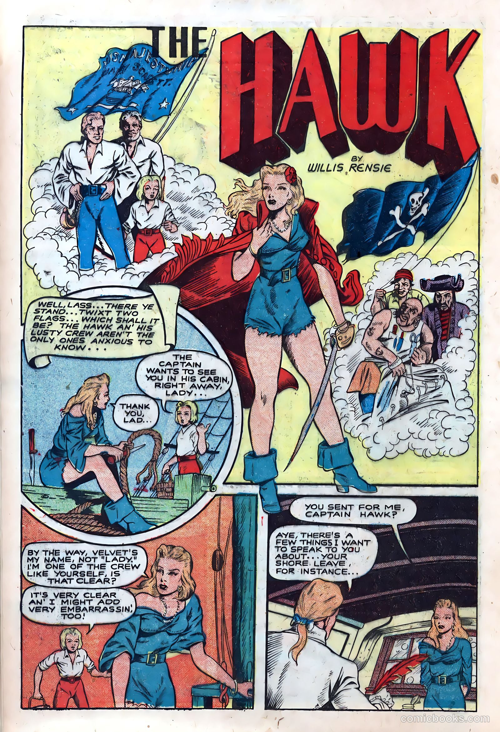 Jumbo Comics #66 (1944, Real Adventures Pub. Co., Inc.) — page 22 of 52