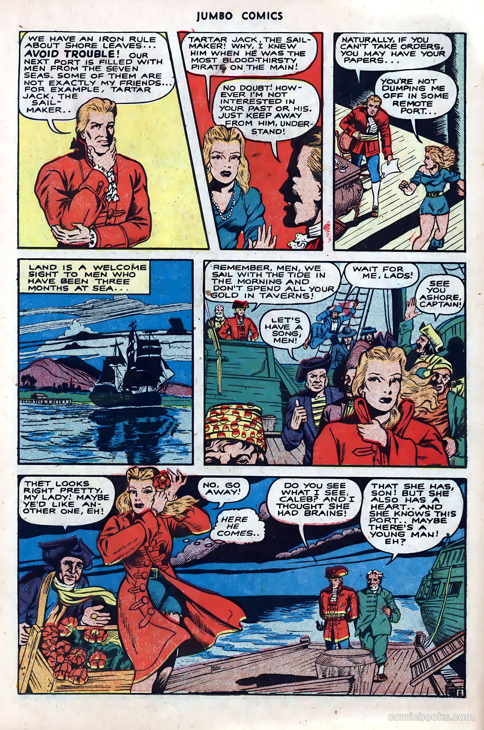 Jumbo Comics #66 (1944, Real Adventures Pub. Co., Inc.) — page 23 of 52