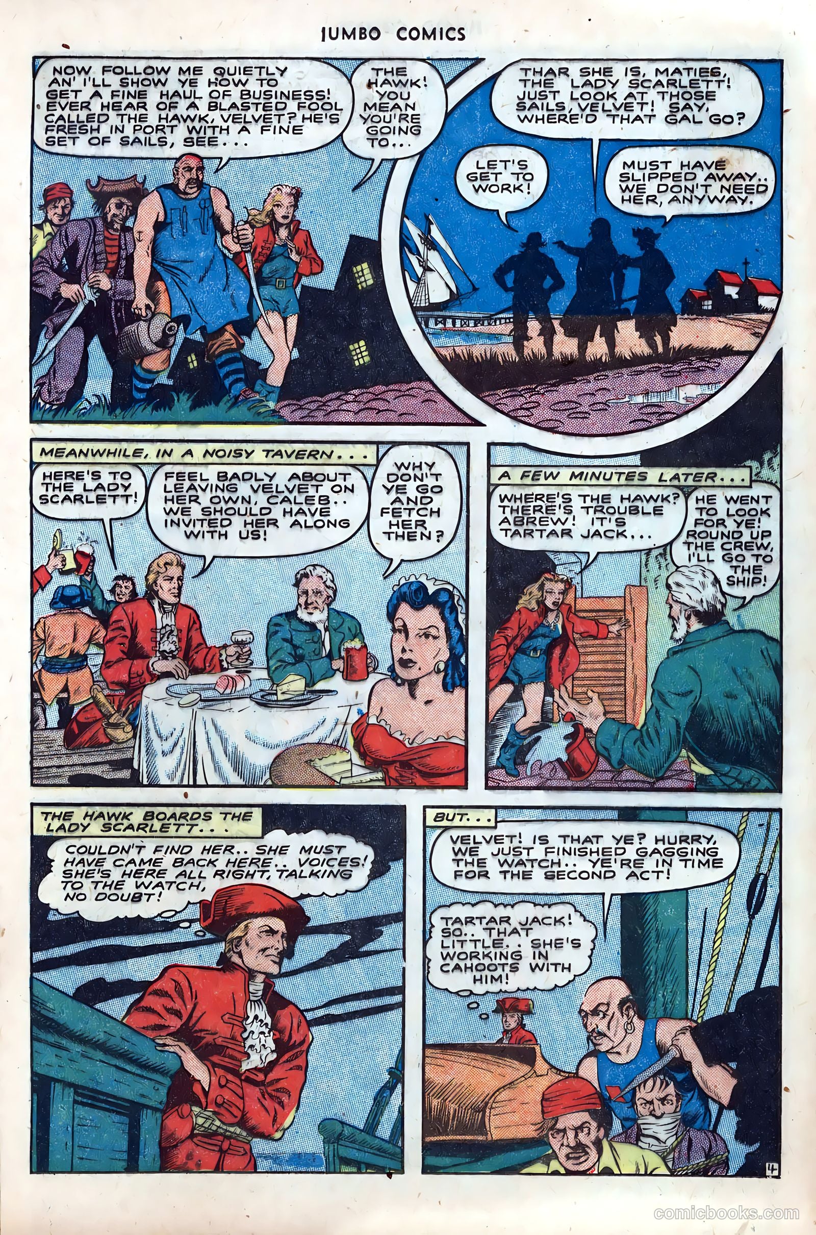 Jumbo Comics #66 (1944, Real Adventures Pub. Co., Inc.) — page 25 of 52