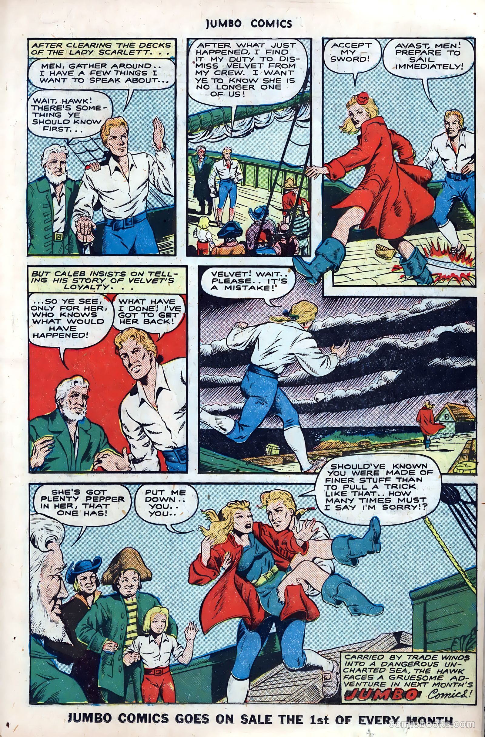 Jumbo Comics #66 (1944, Real Adventures Pub. Co., Inc.) — page 27 of 52