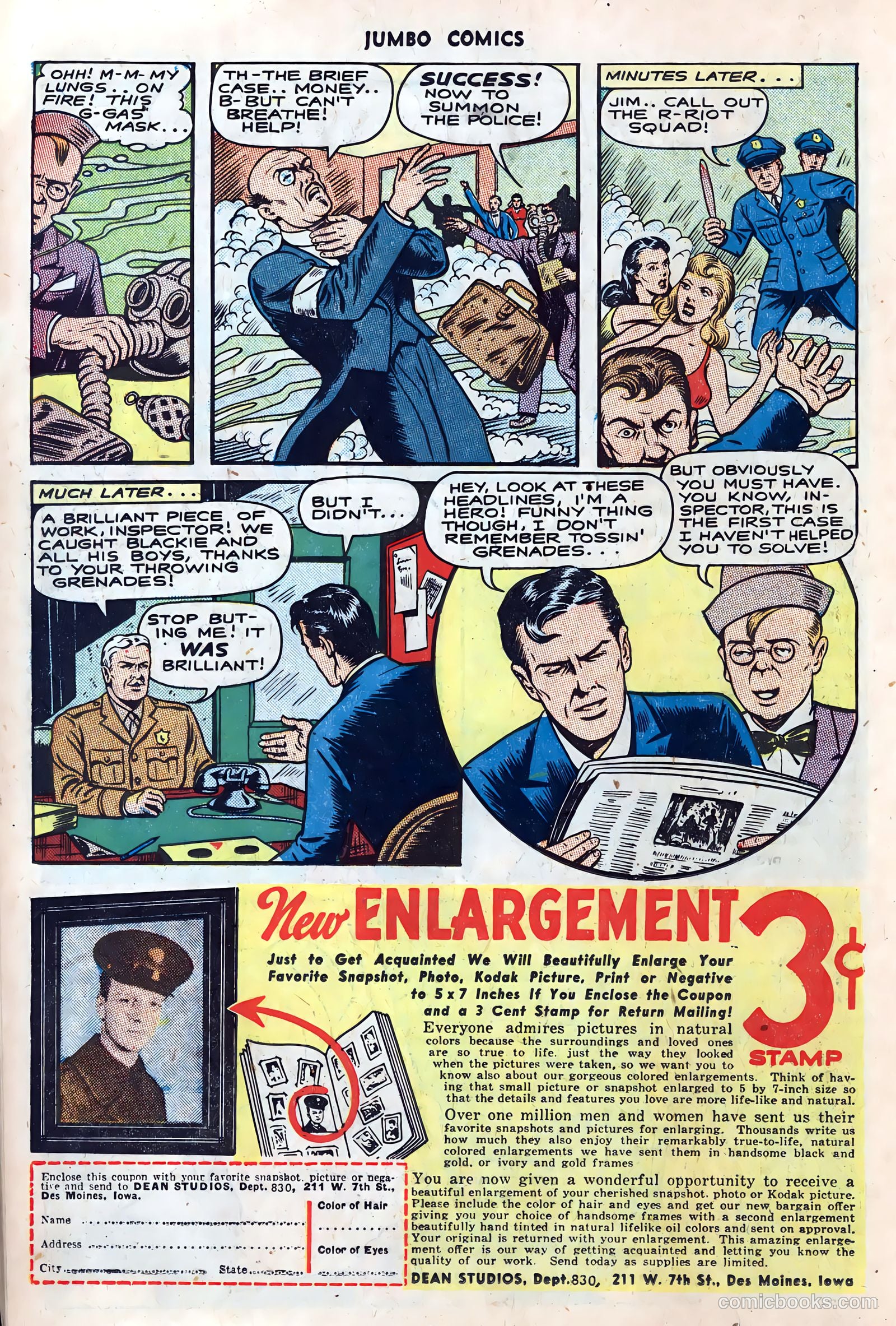 Jumbo Comics #66 (1944, Real Adventures Pub. Co., Inc.) — page 32 of 52