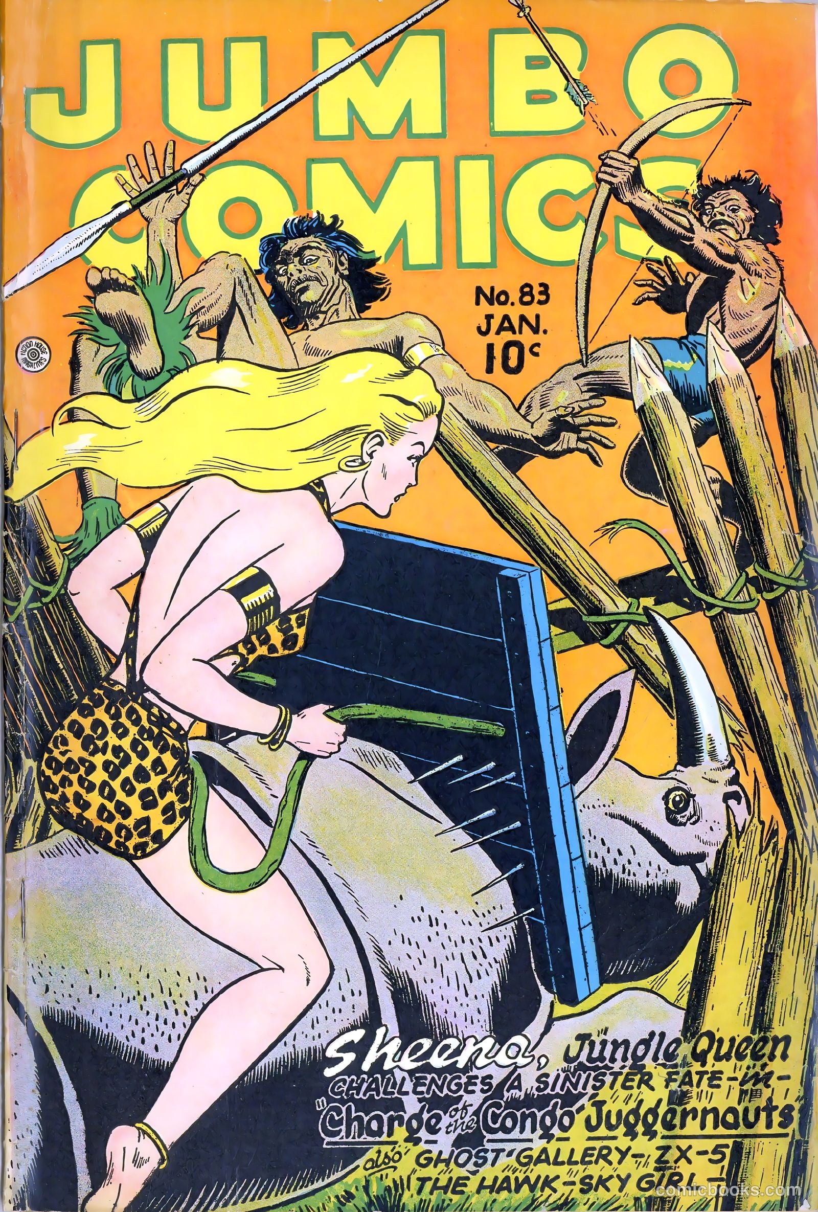 Jumbo Comics #83 cover