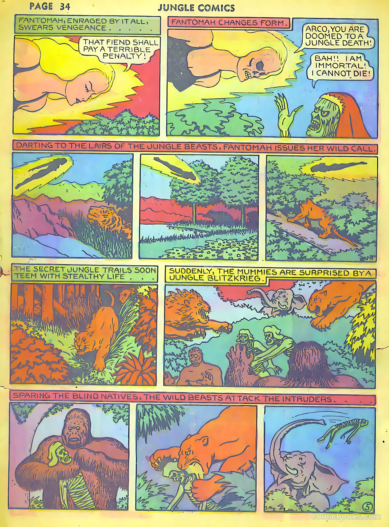 Jungle Comics #11 (1940) — page 37 of 69
