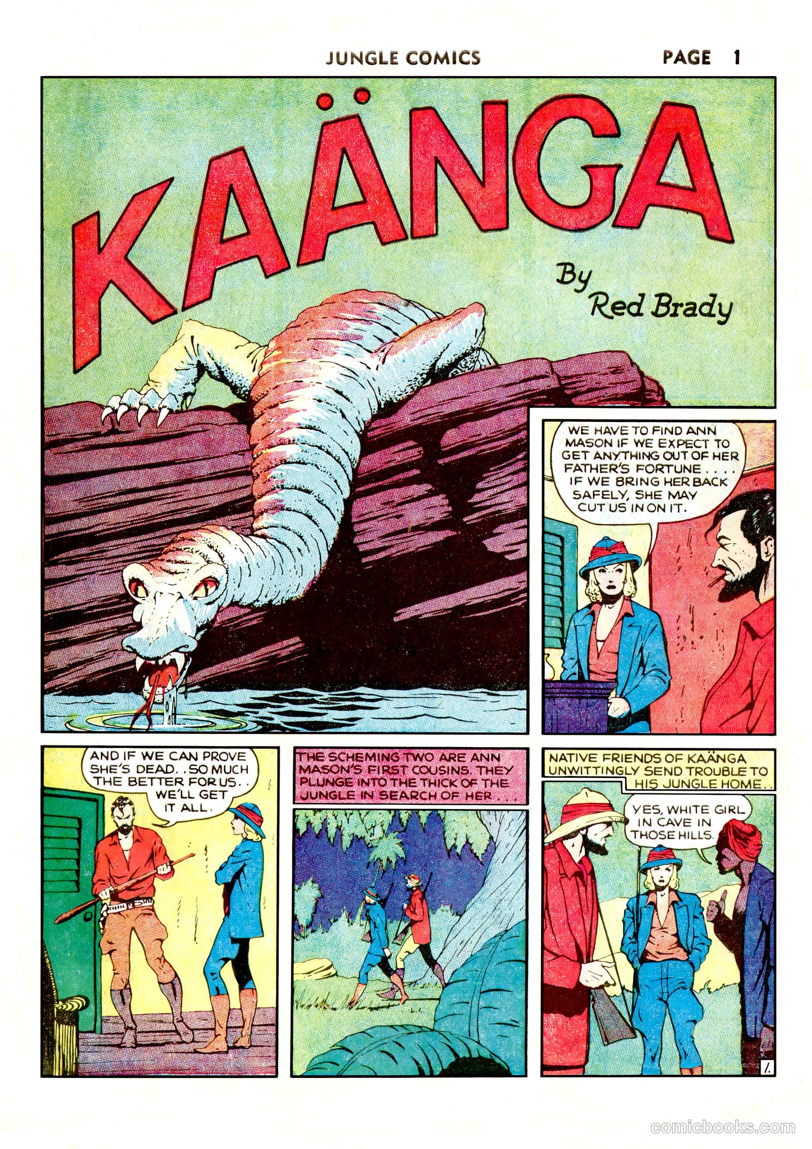 Jungle Comics #11 (1940) — page 3