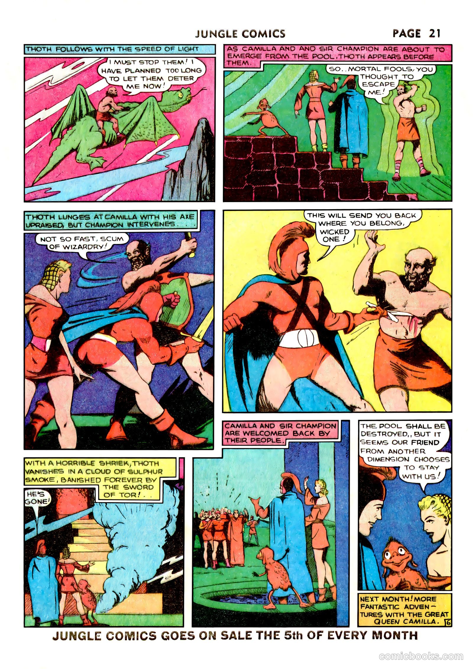 Jungle Comics #11 (1940) — page 23