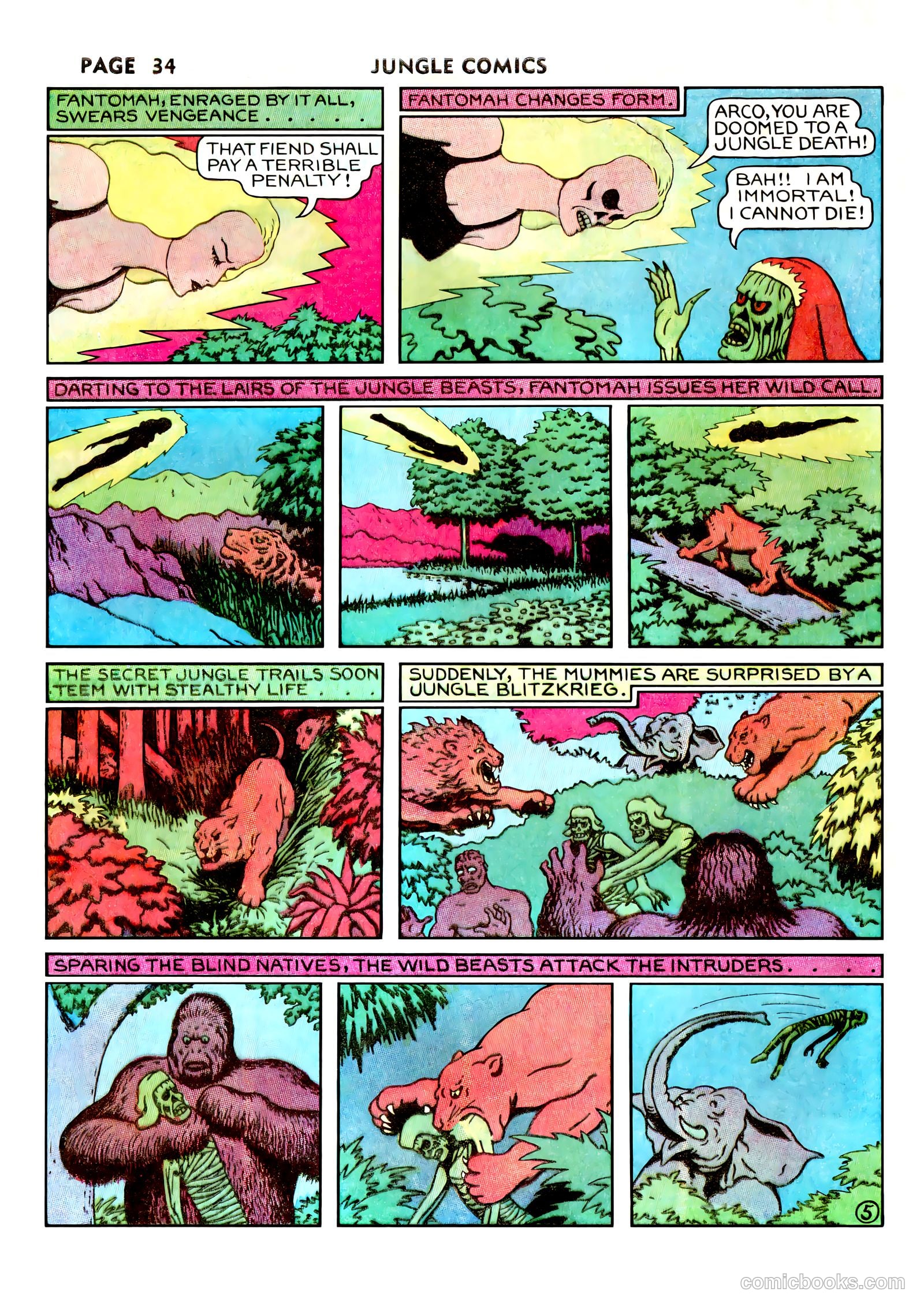 Jungle Comics #11 (1940) — page 36
