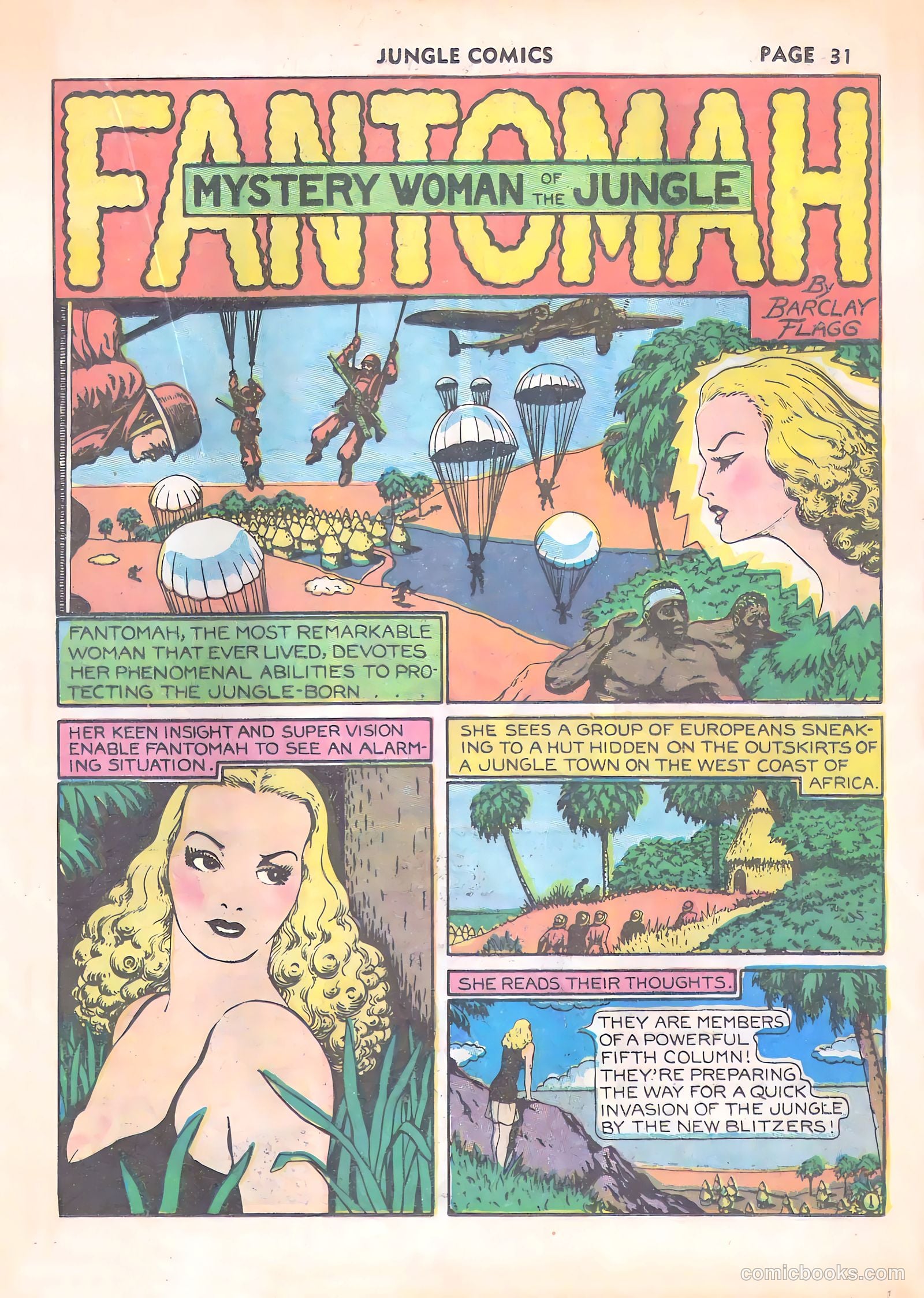 Jungle Comics #12 (1940) — page 33 of 68