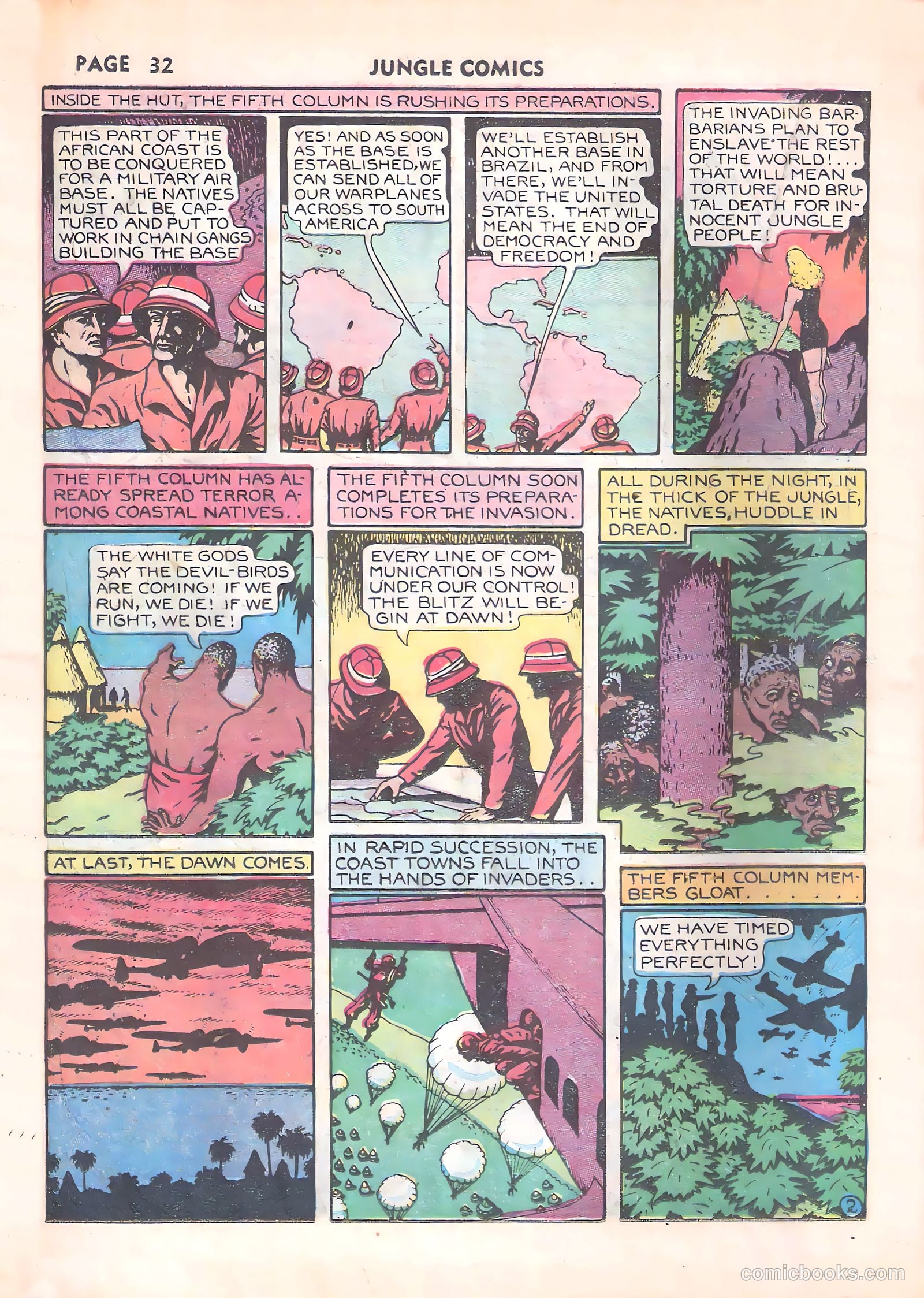 Jungle Comics #12 (1940) — page 34 of 68