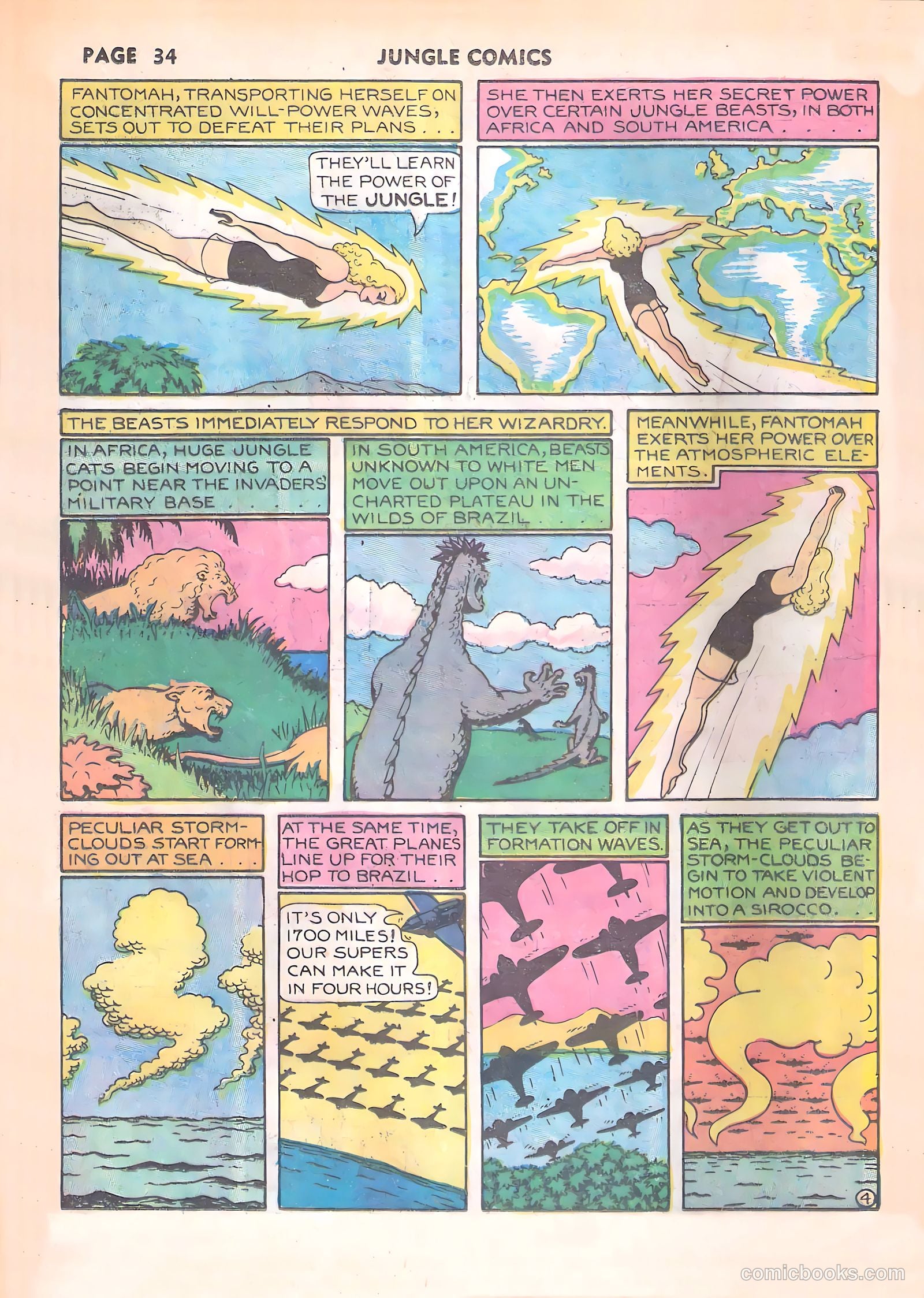 Jungle Comics #12 (1940) — page 36 of 68