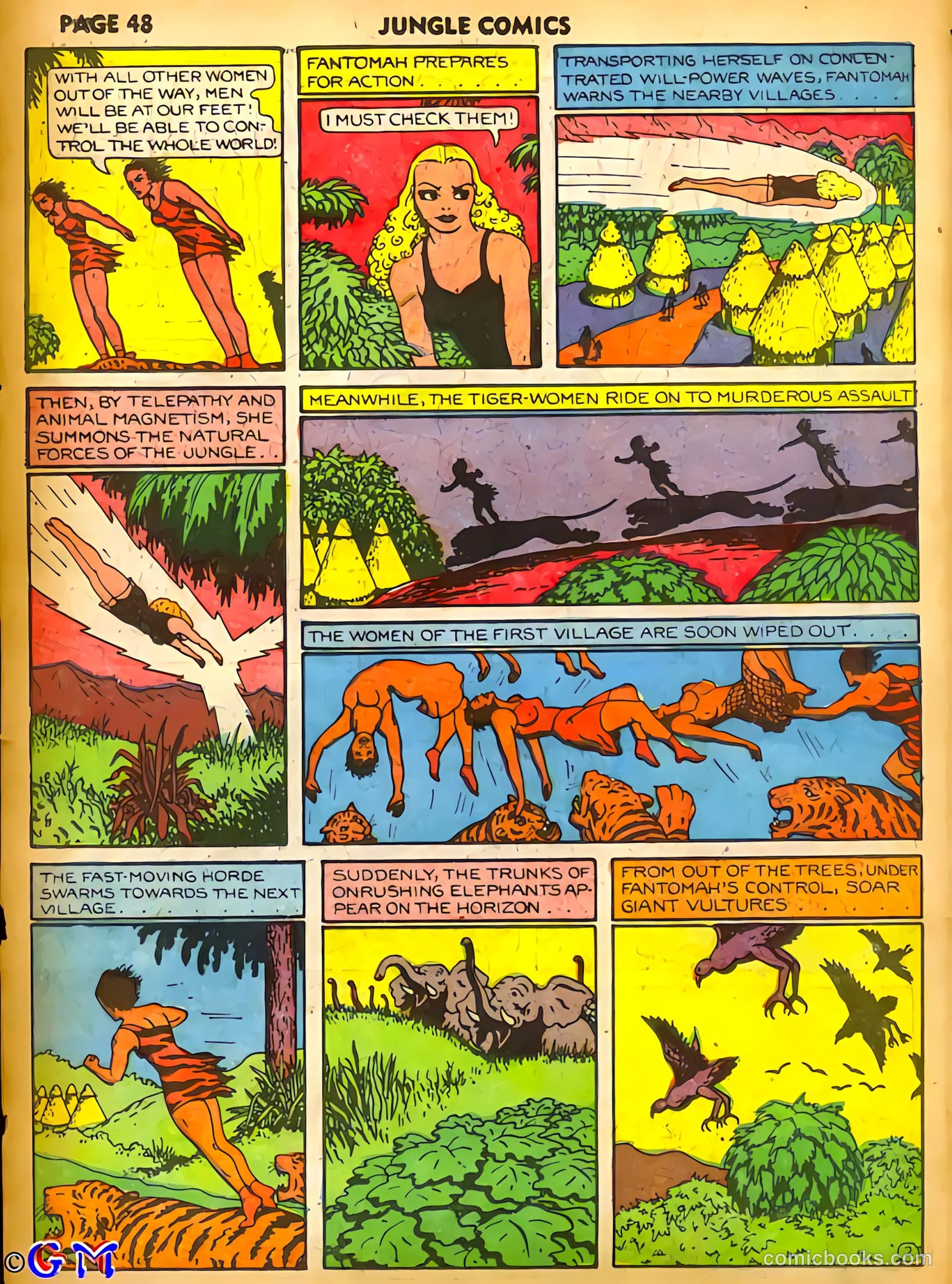 Jungle Comics #13 (1941) — page 50 of 68